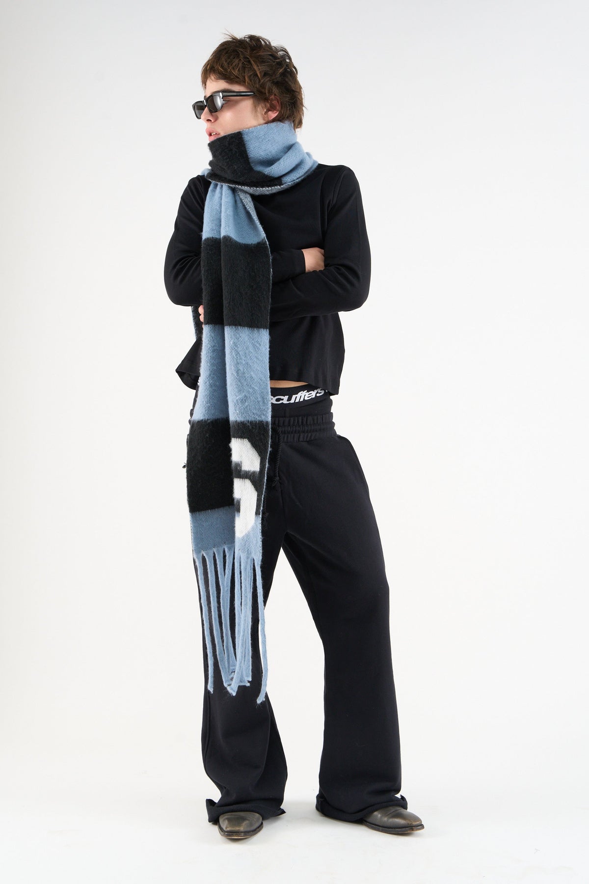 Picadilly Blue Scarf
