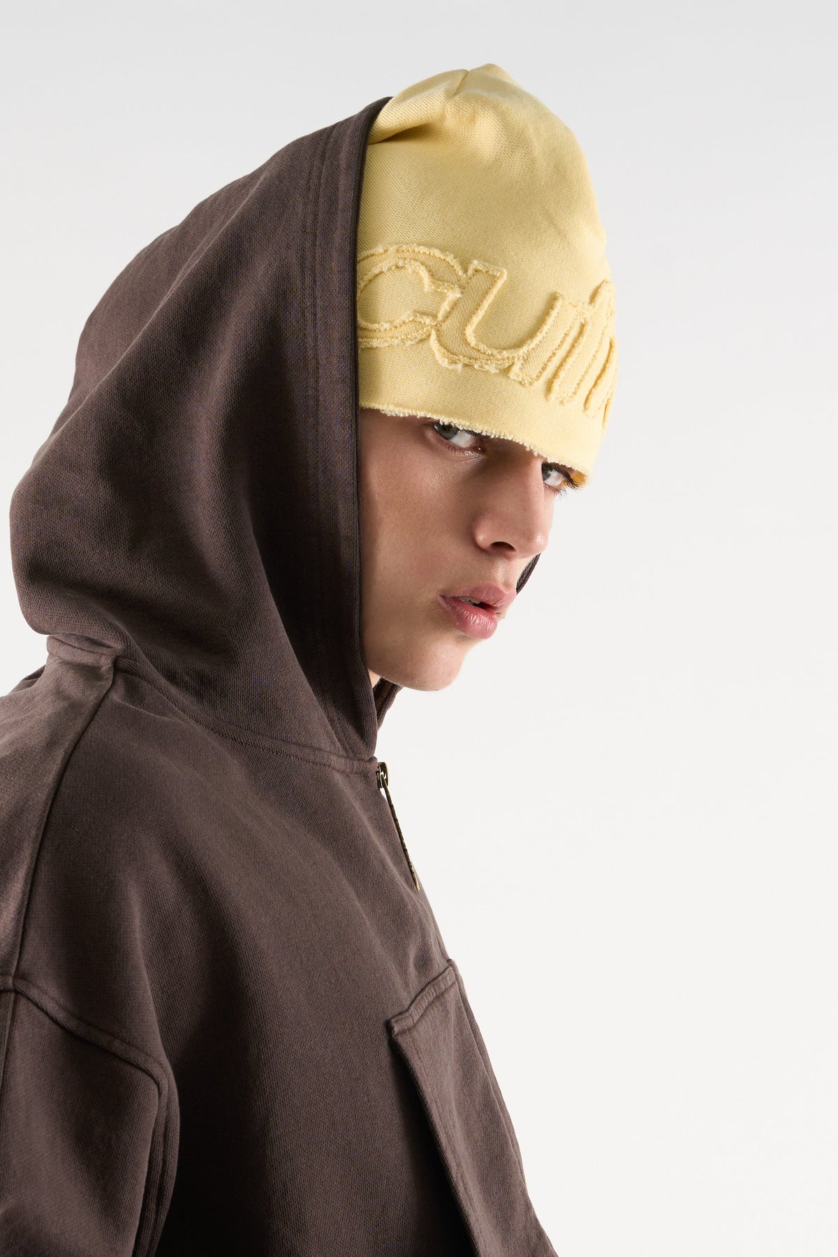 Raw Yellow Beanie