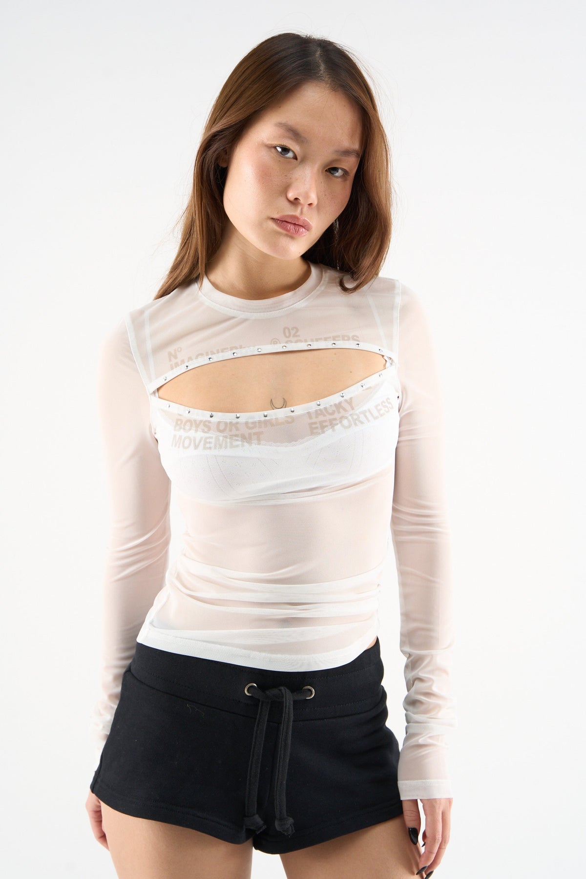 Tane White Longsleeve