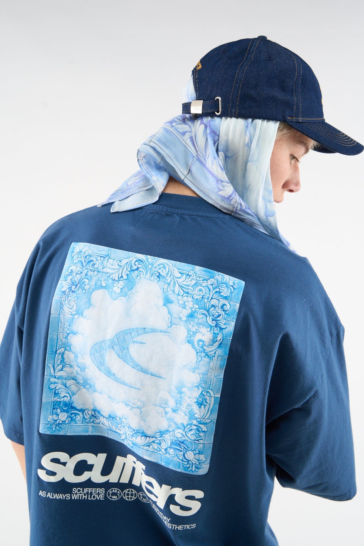 Oporto Blue Bandana