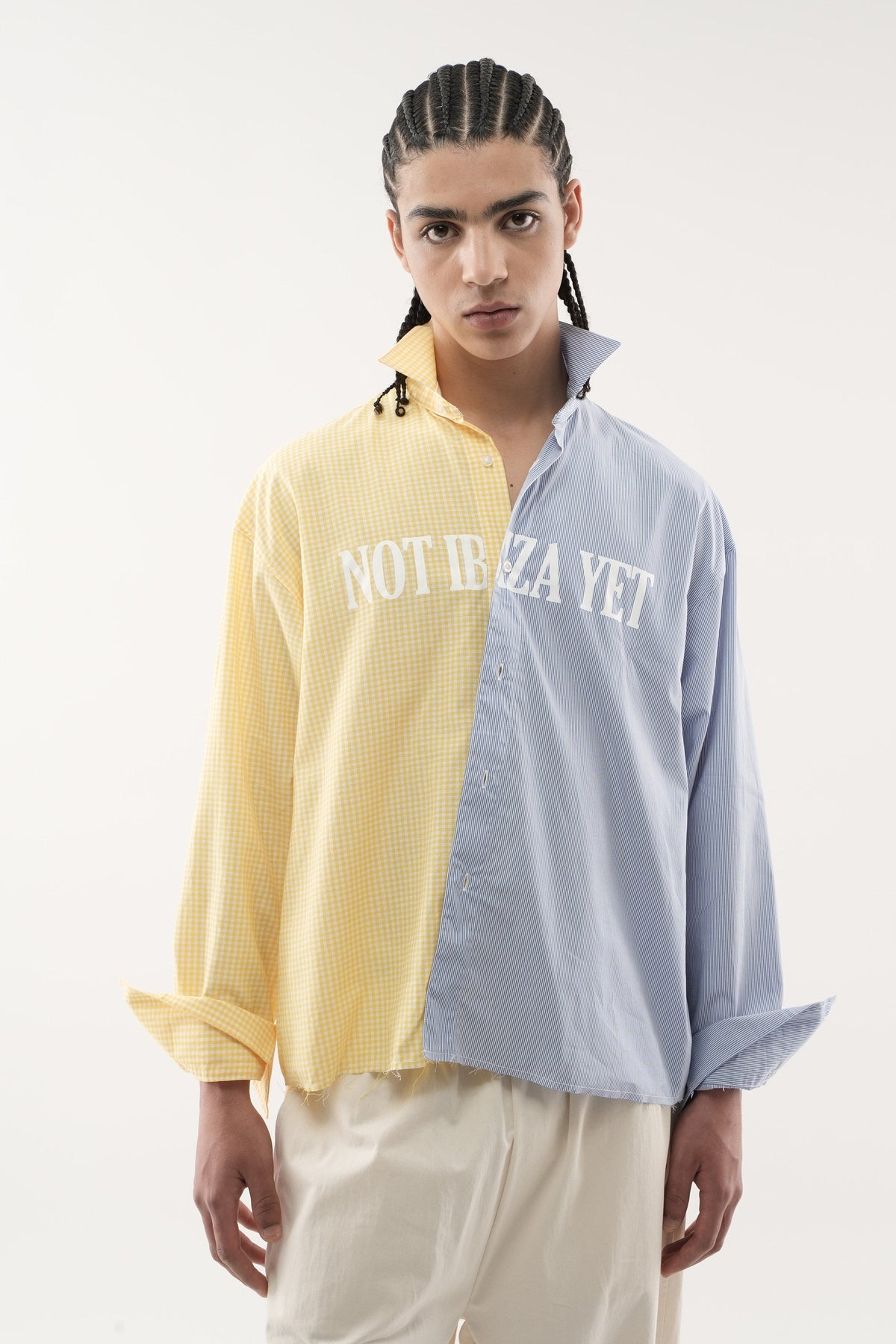 Not Ibiza Again Yellow Shirt