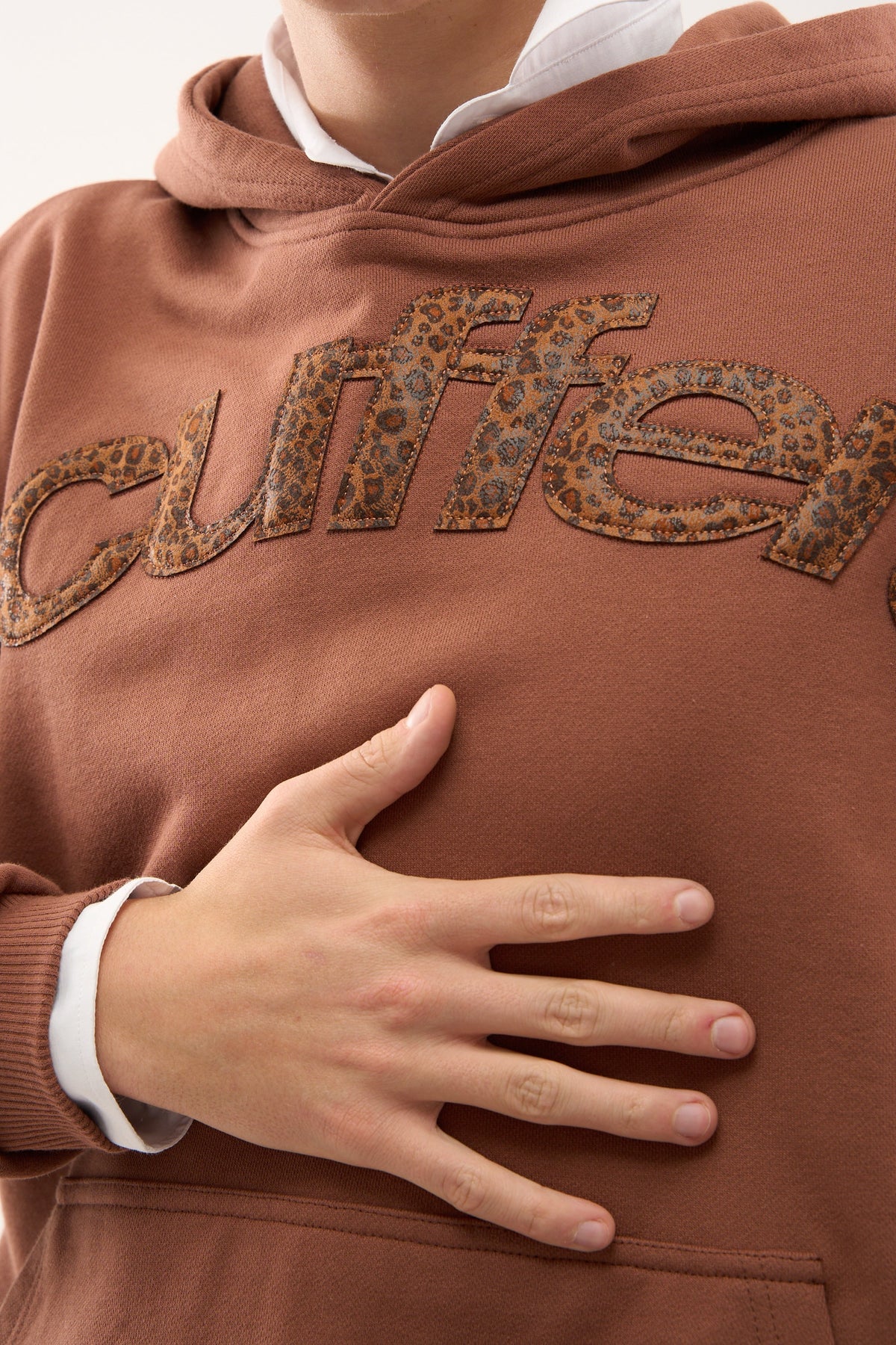 Animal Brown Hoodie