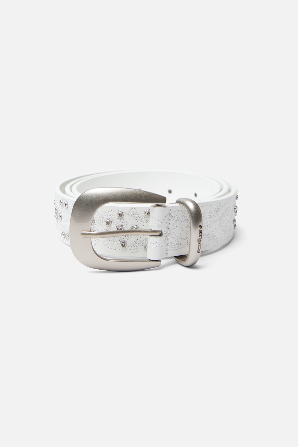 Shinning Light Grey Belt