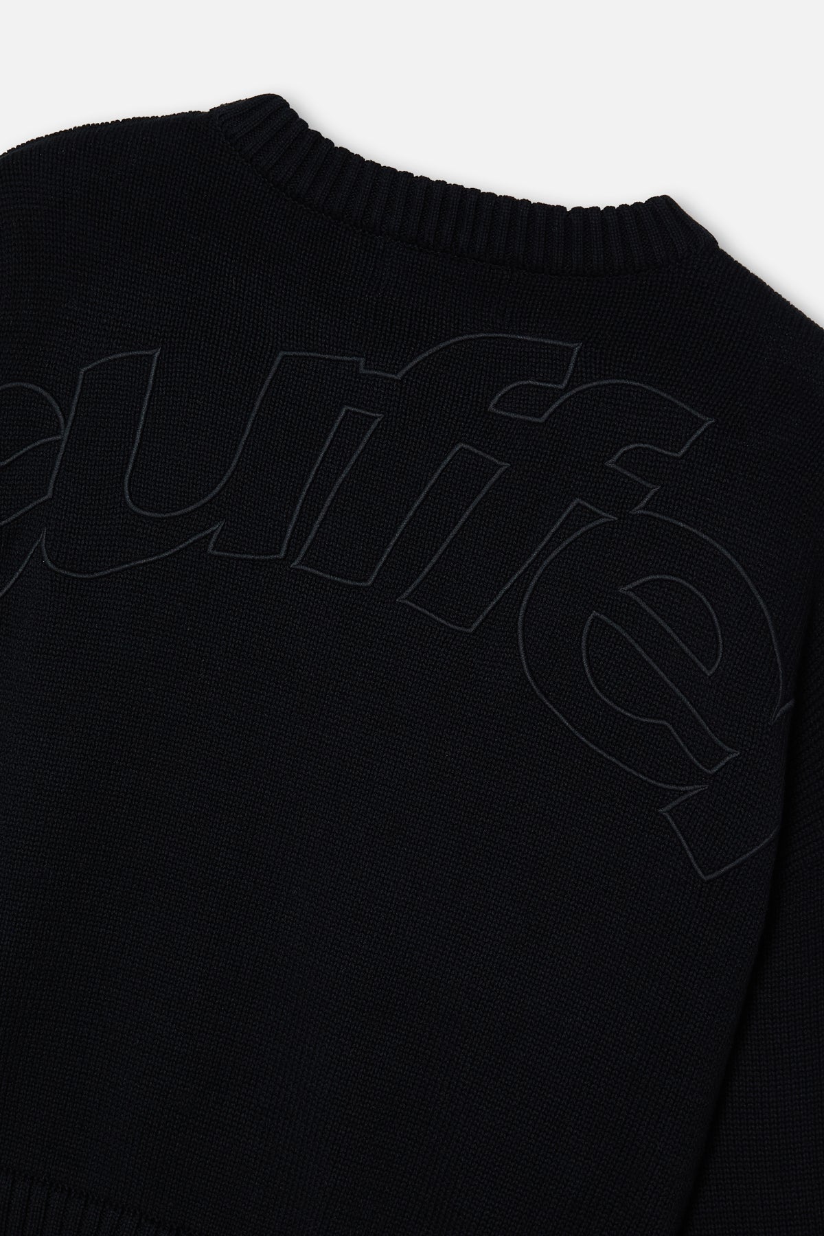 Double Black Knit