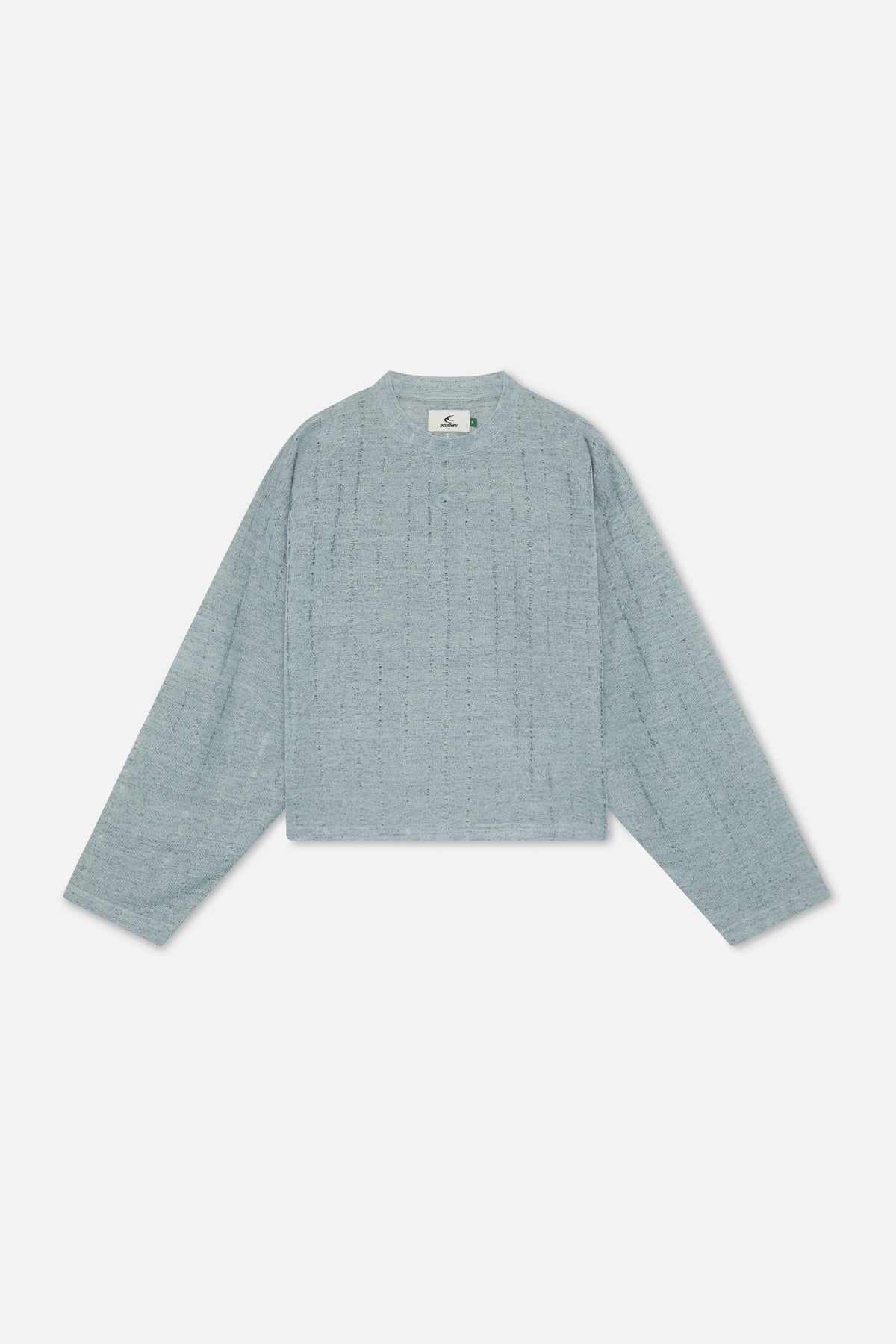Abar Blue Knit Longsleeve