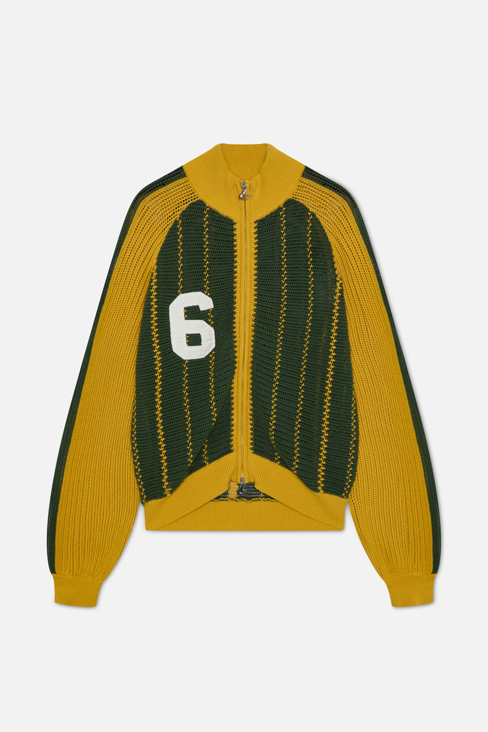 Beacon Yellow Knit Zipper