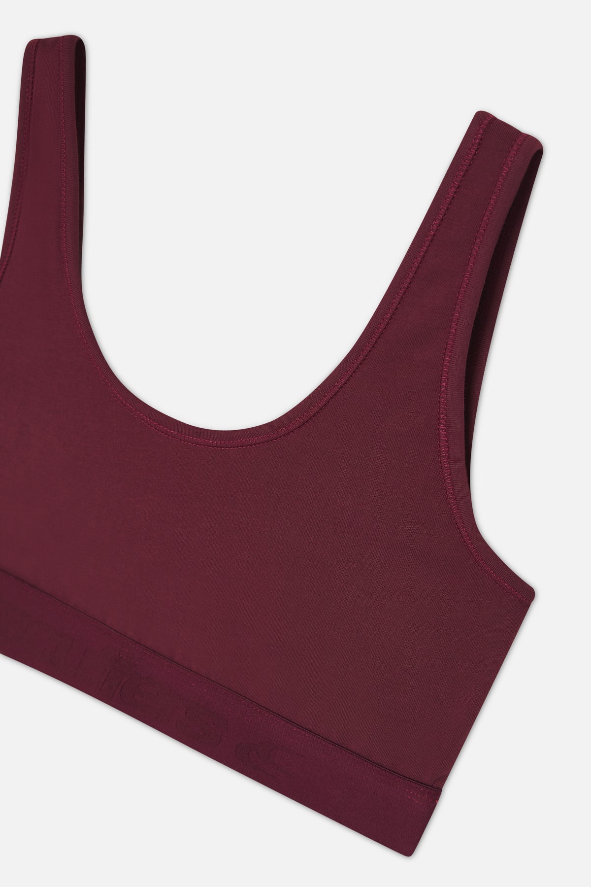Underwear Burgundy Top