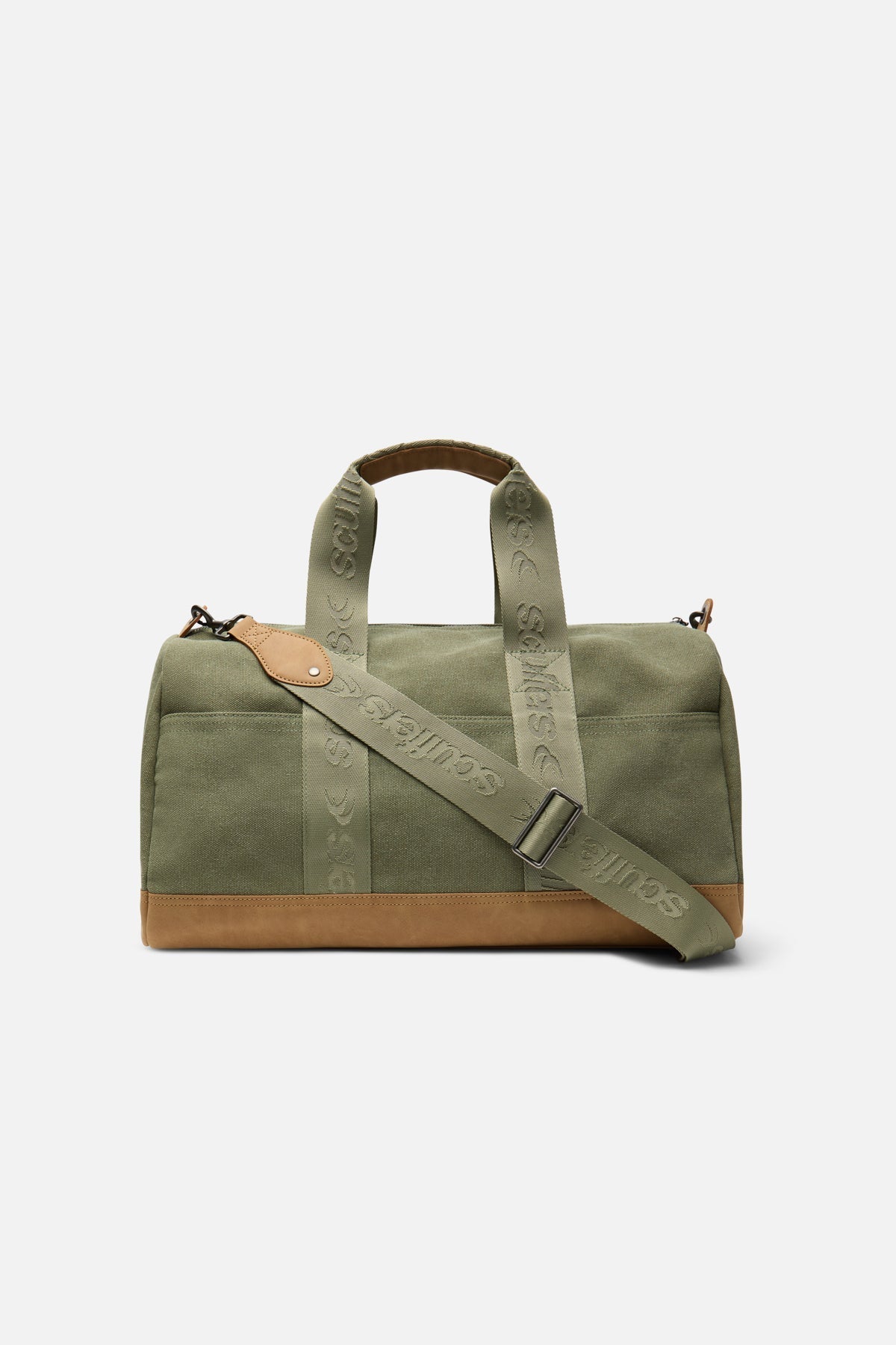 Canvas Green Duffle Bag
