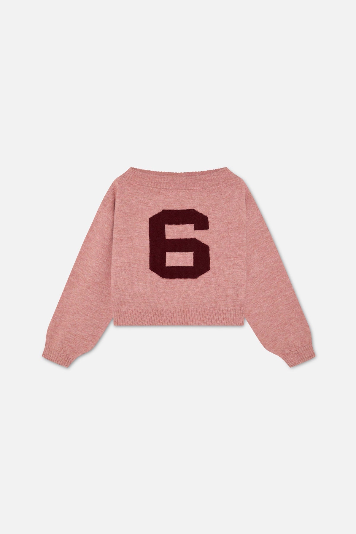 Claude Burgundy Knit