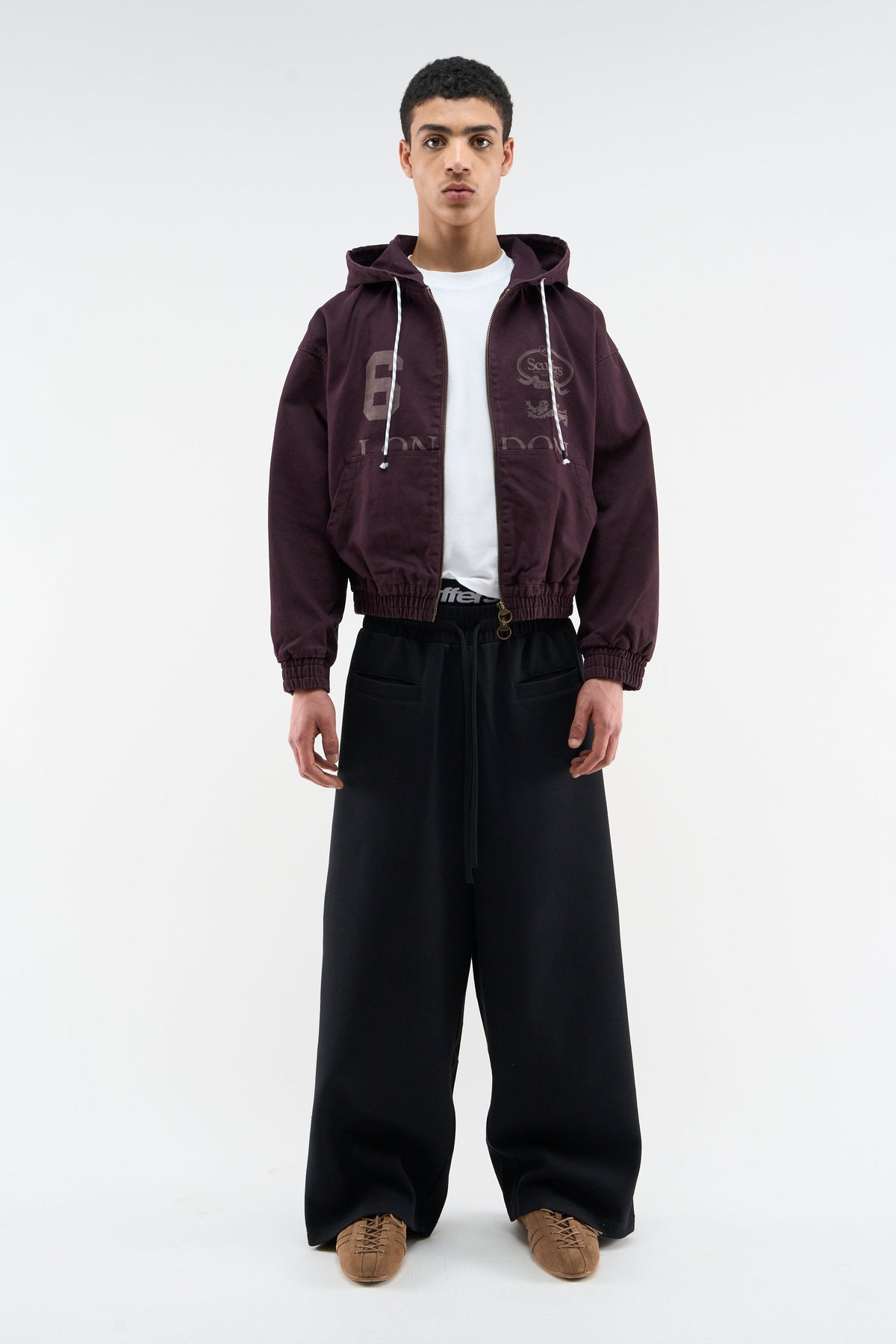 Slam Burgundy Jacket