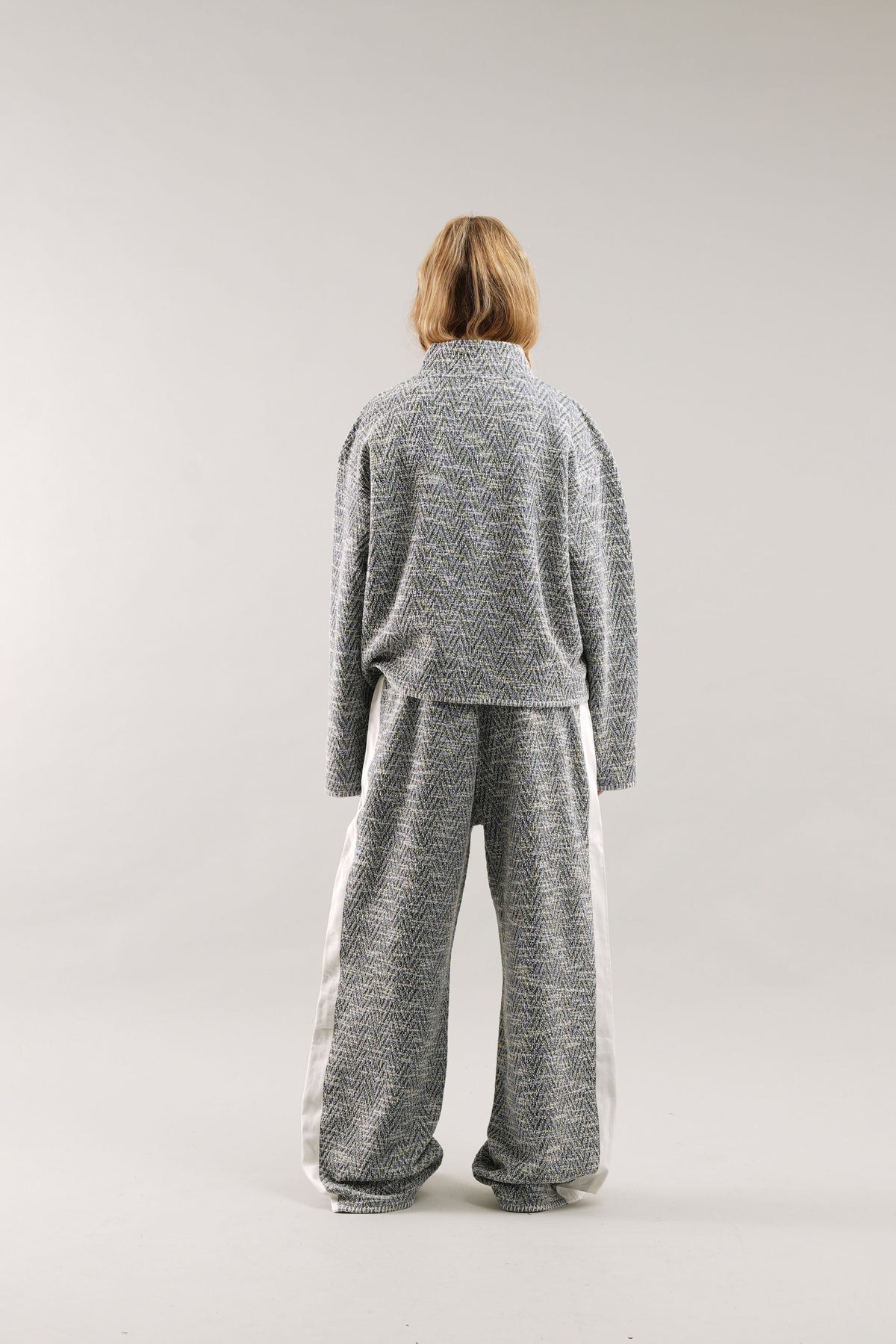 Boucle Blue Pants