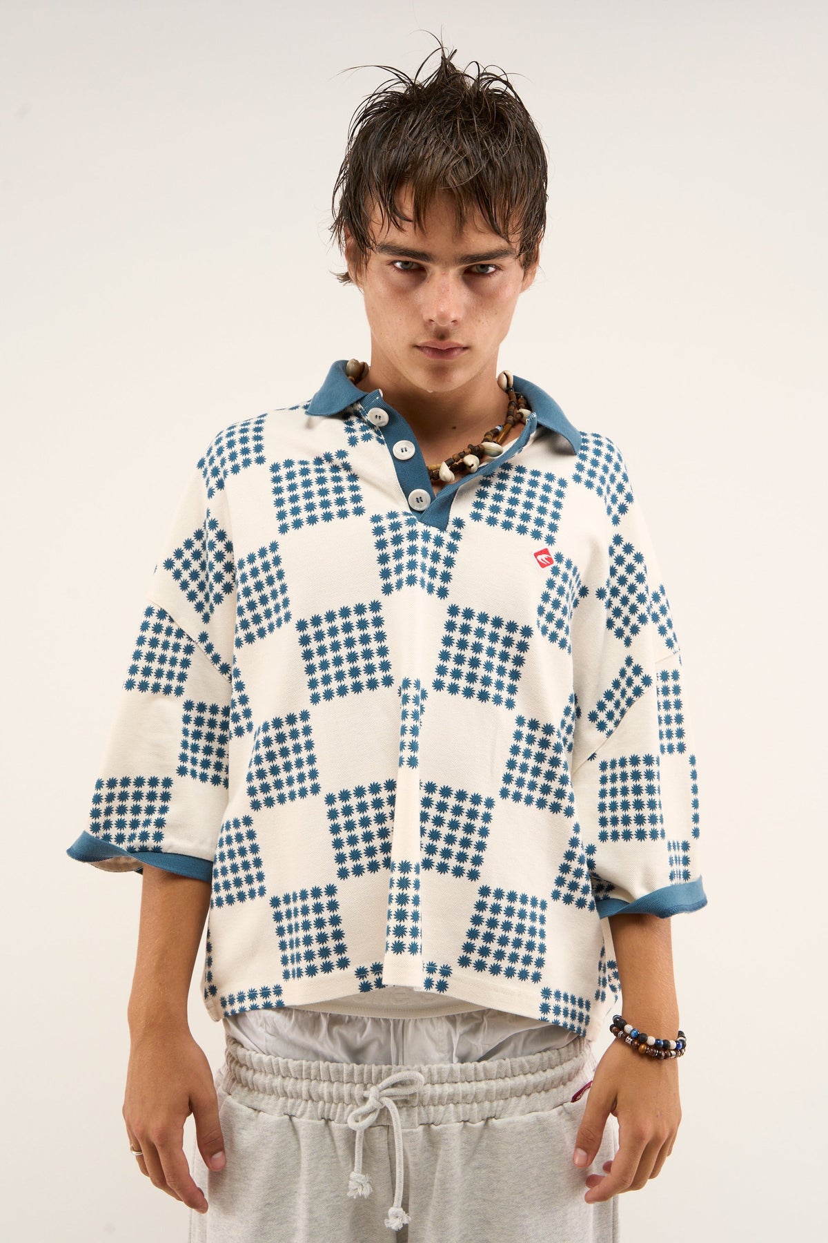 Chess Blue Polo