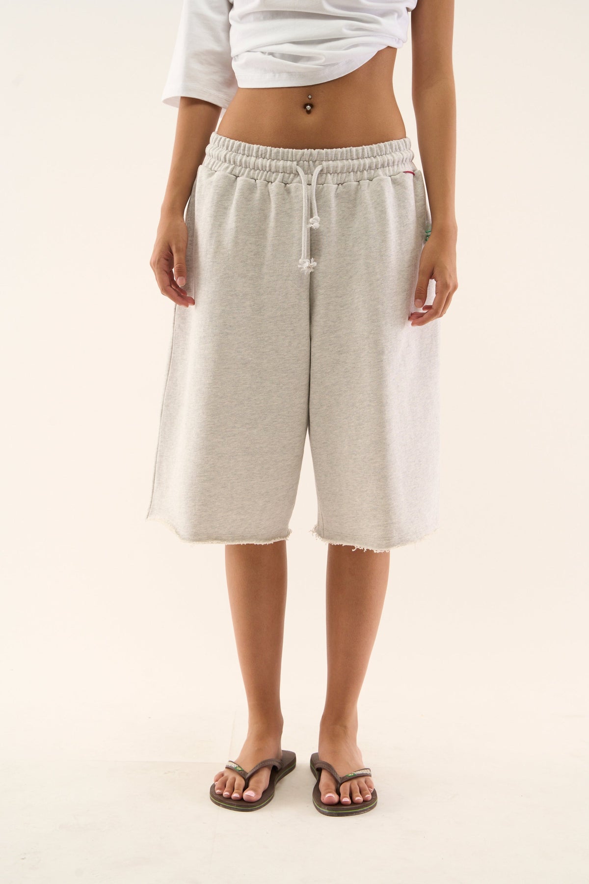 SCFF Grey Melange Shorts