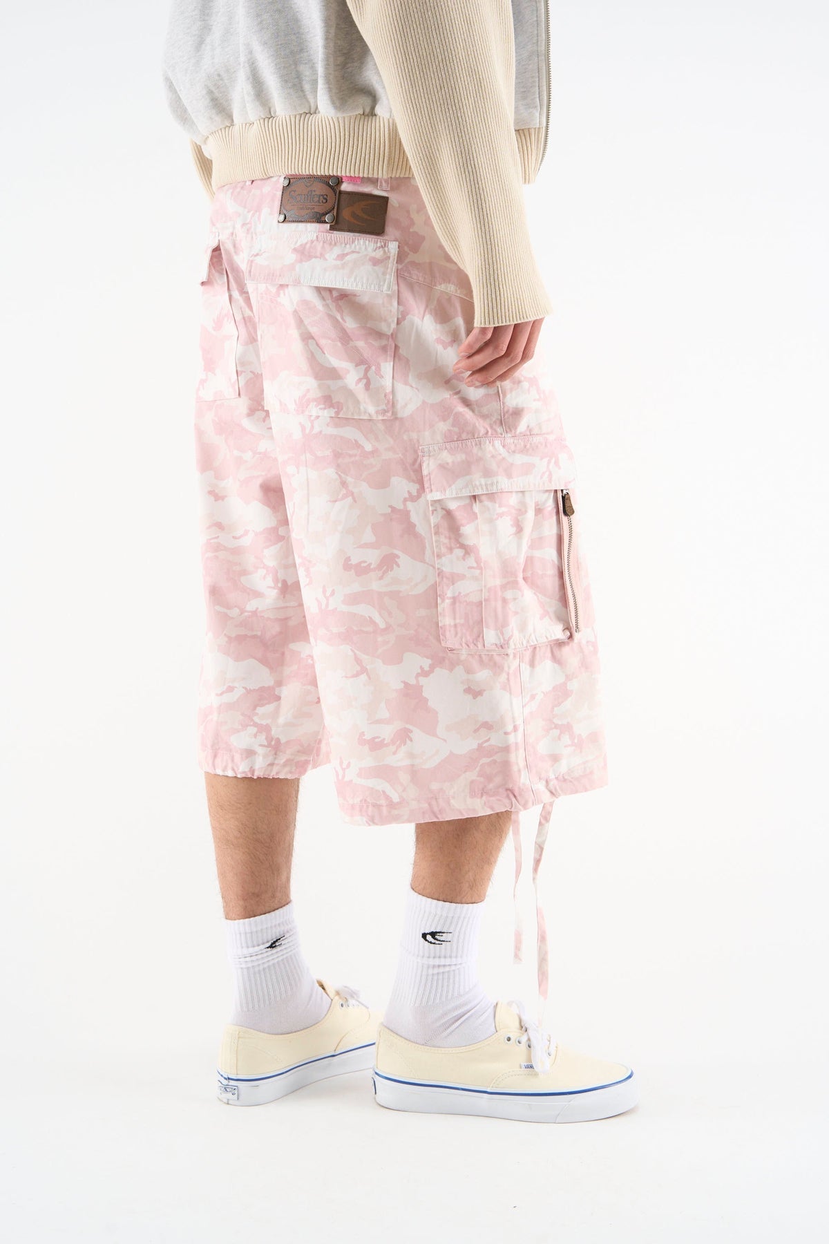 Funk Pink Camo Jorts