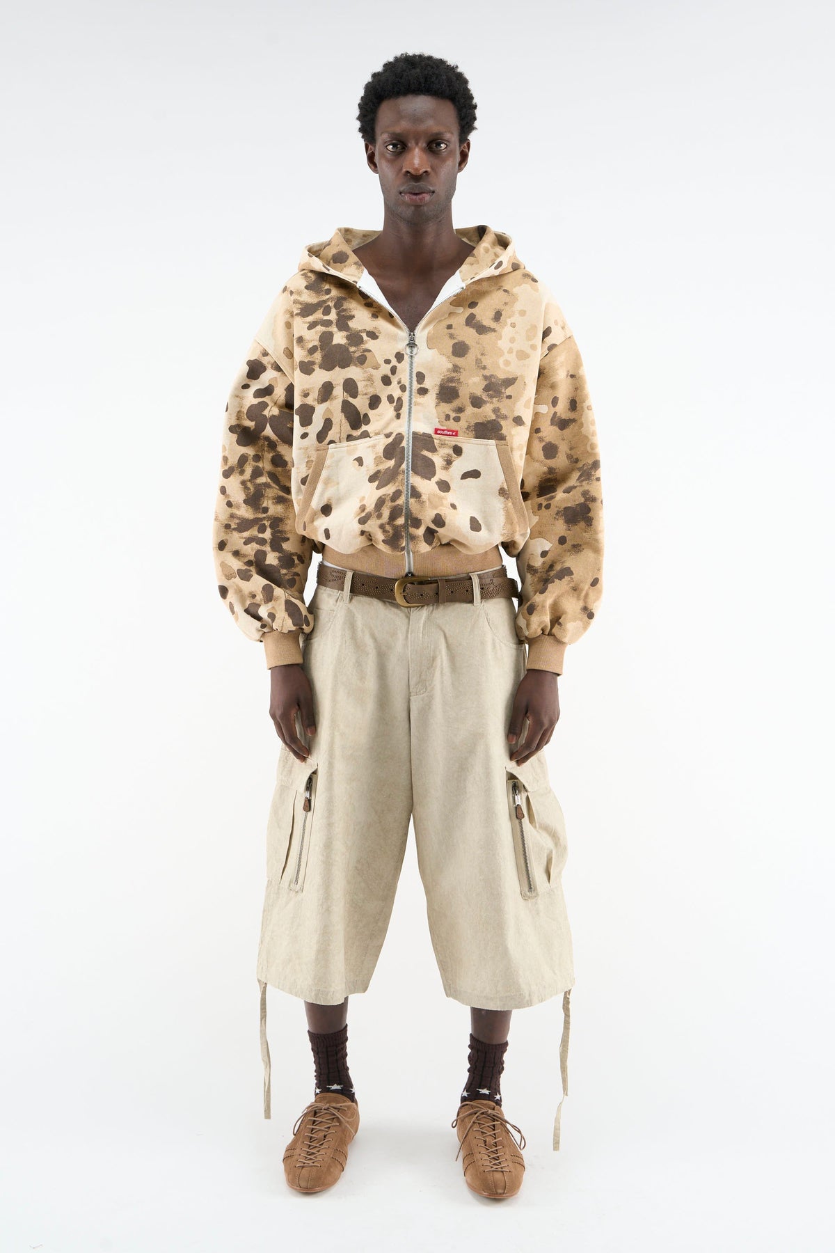 SCFF Coffee Brown Zipper