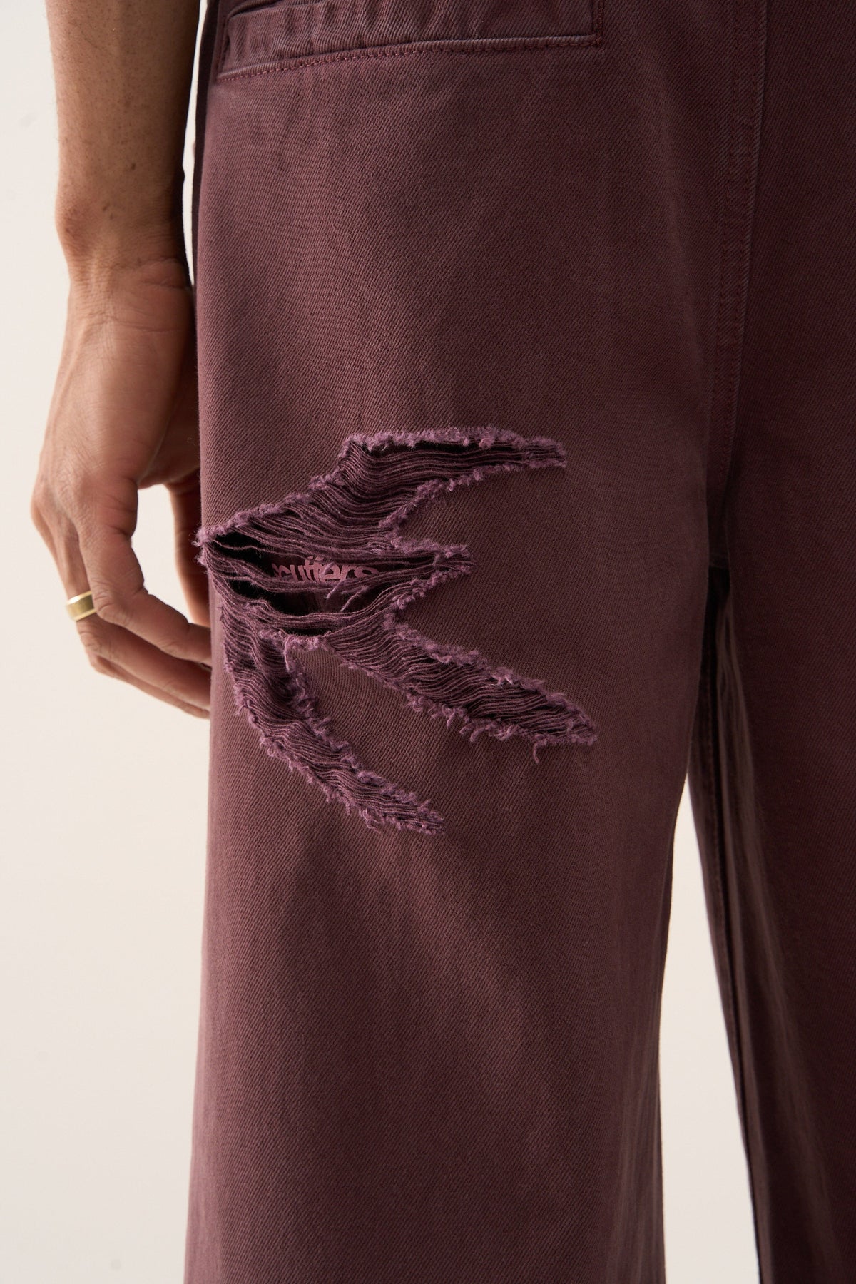 Naughty Burgundy Pants