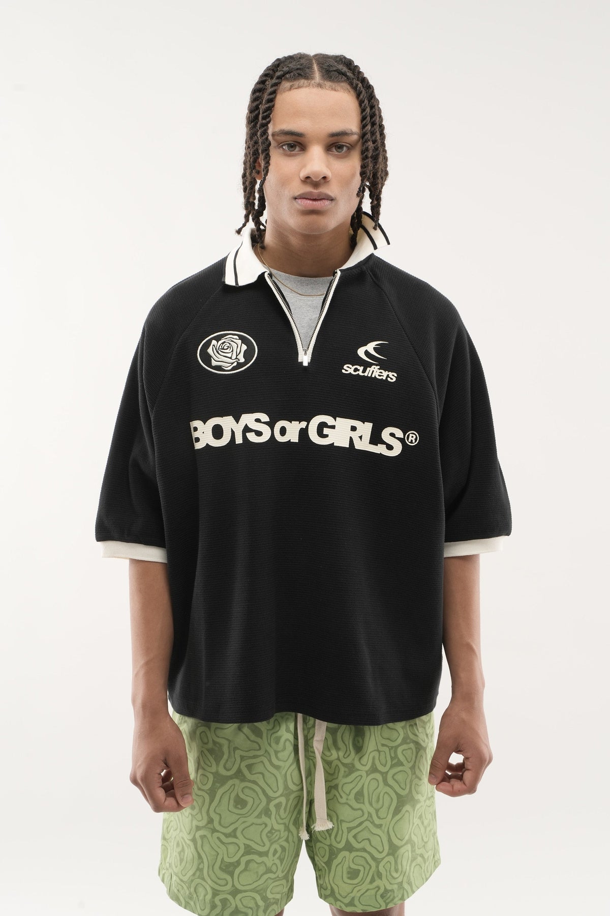 Boys or Girls Dark Polo