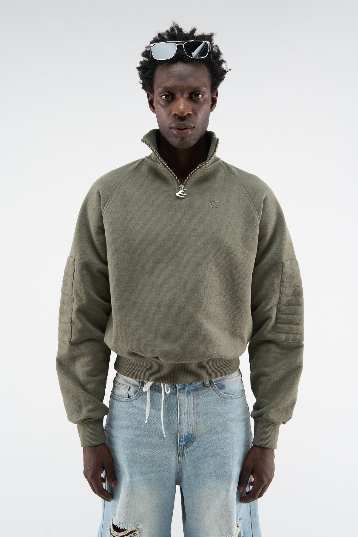 Bow Quarter Green Zip