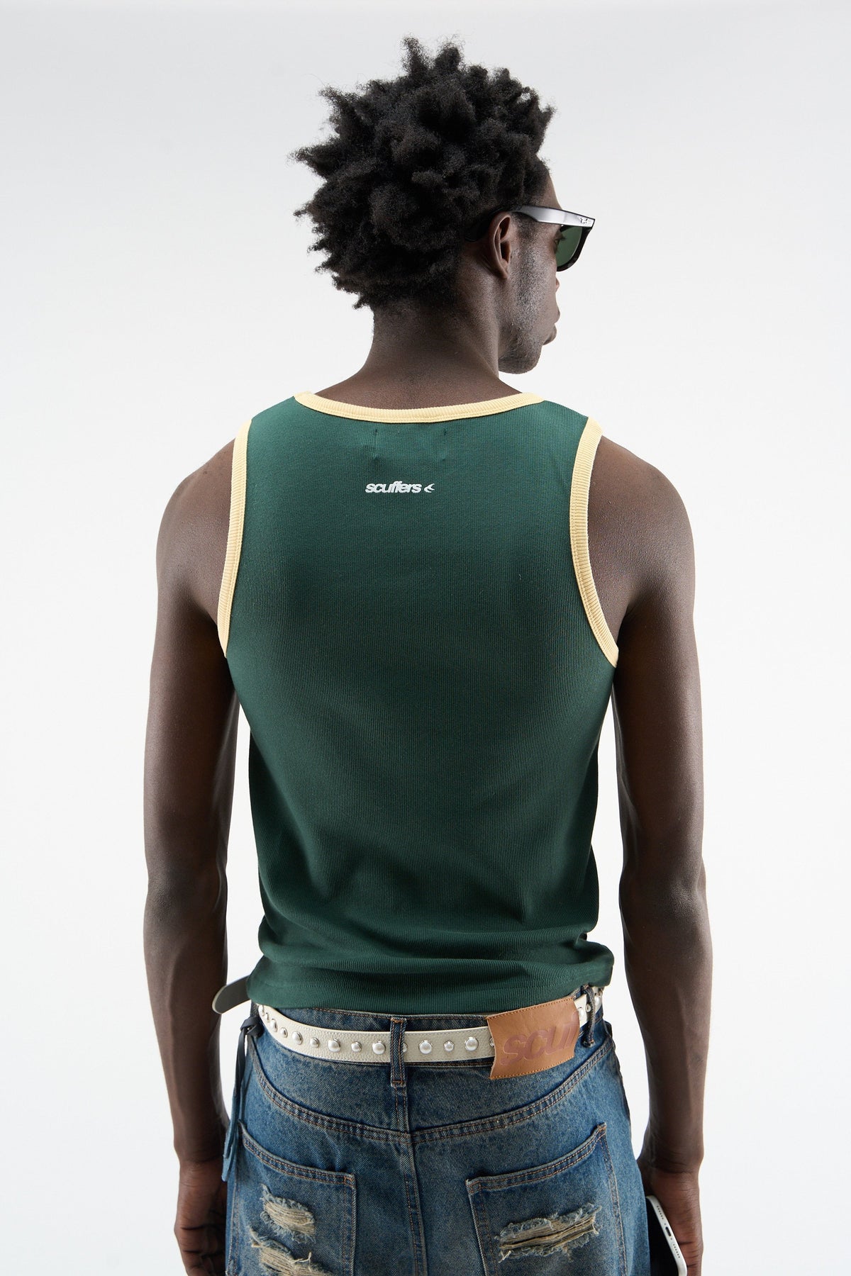 Twice Green Tank Top