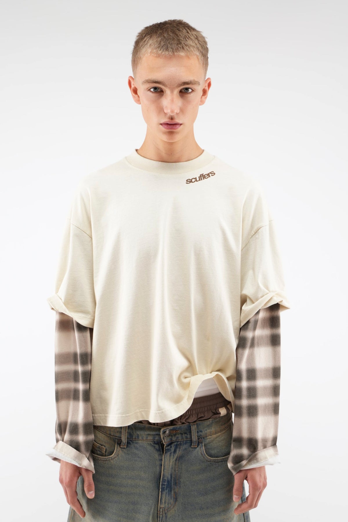 Blur Kurtis Ecru Longsleeve