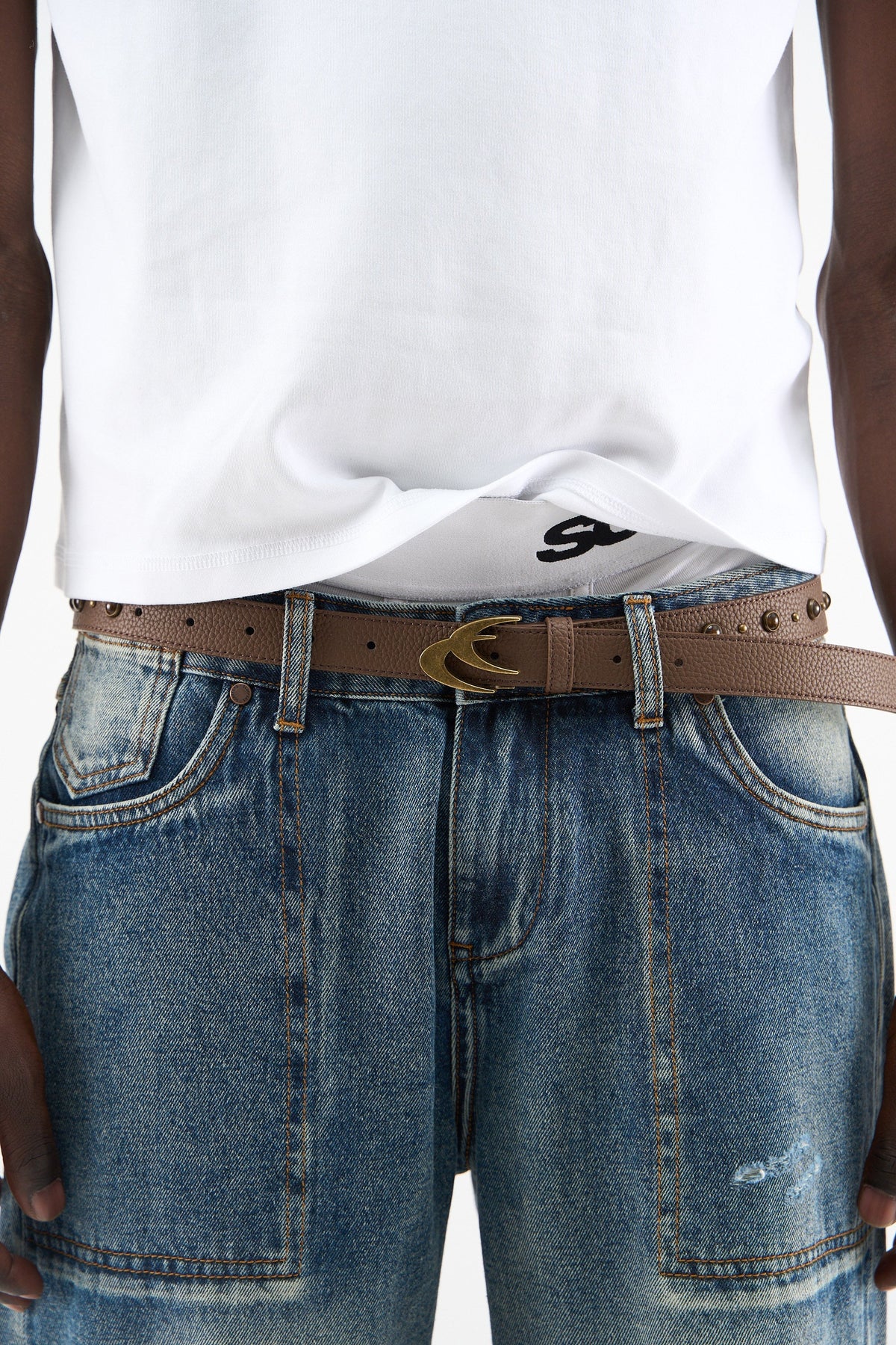 Strass Brown Belt