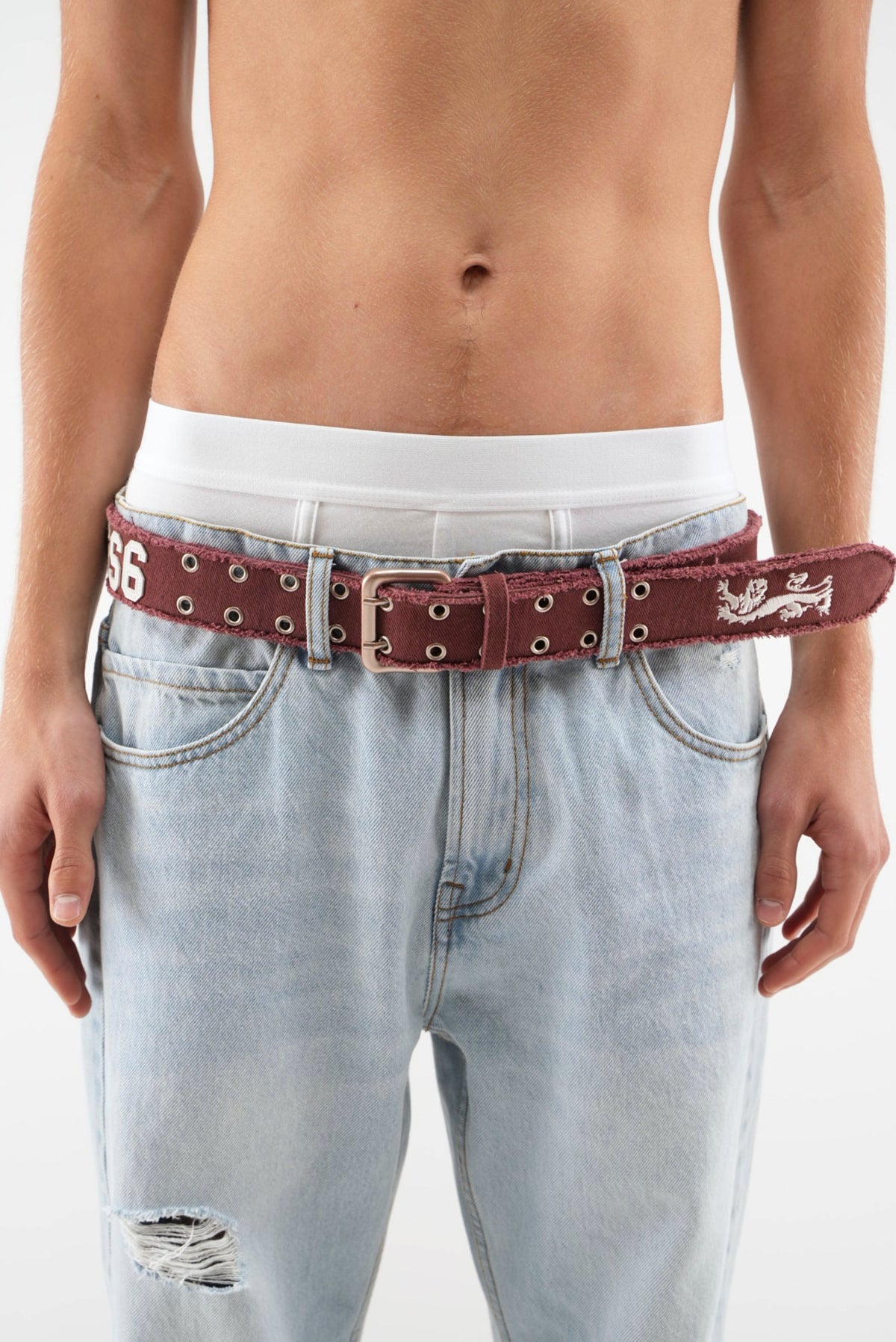 Nacar Burgundy Belt