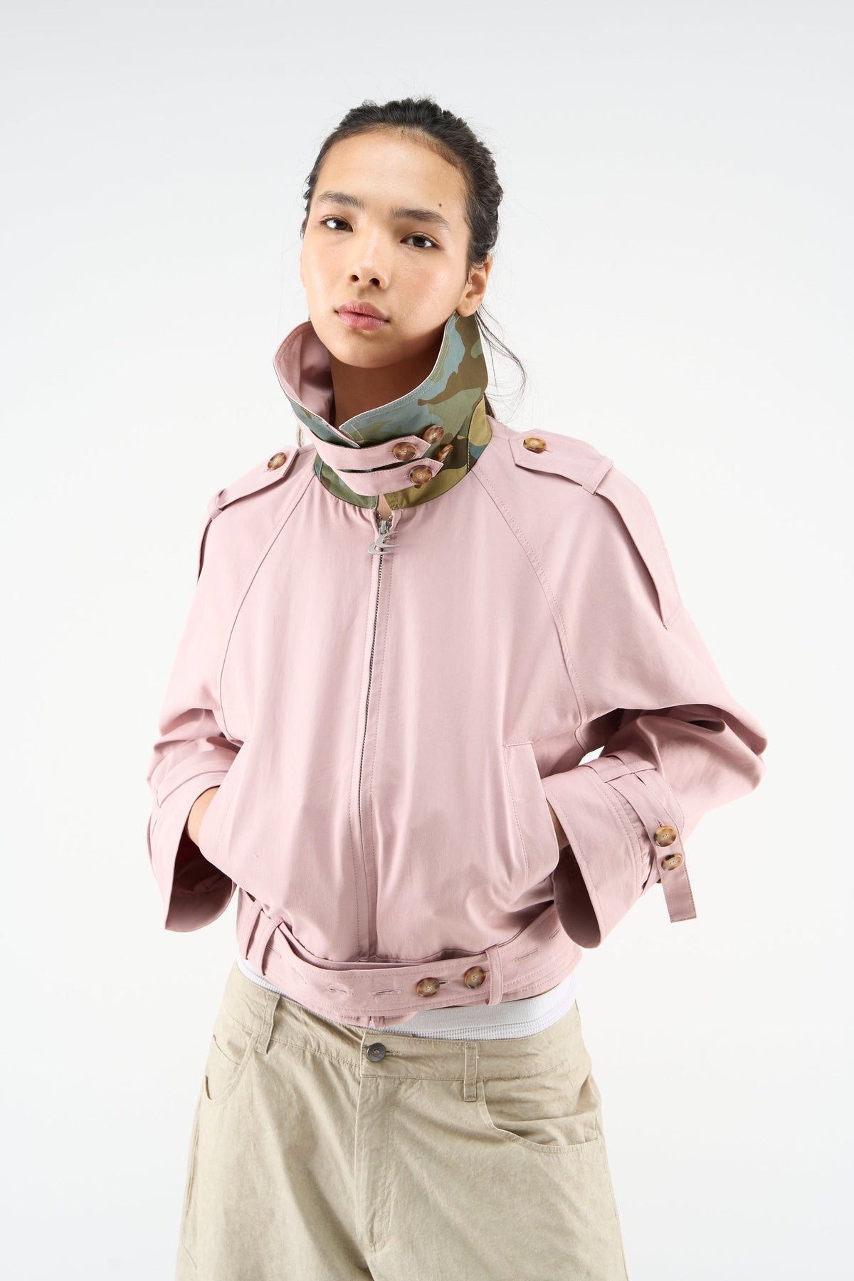 Ambar Pink Jacket
