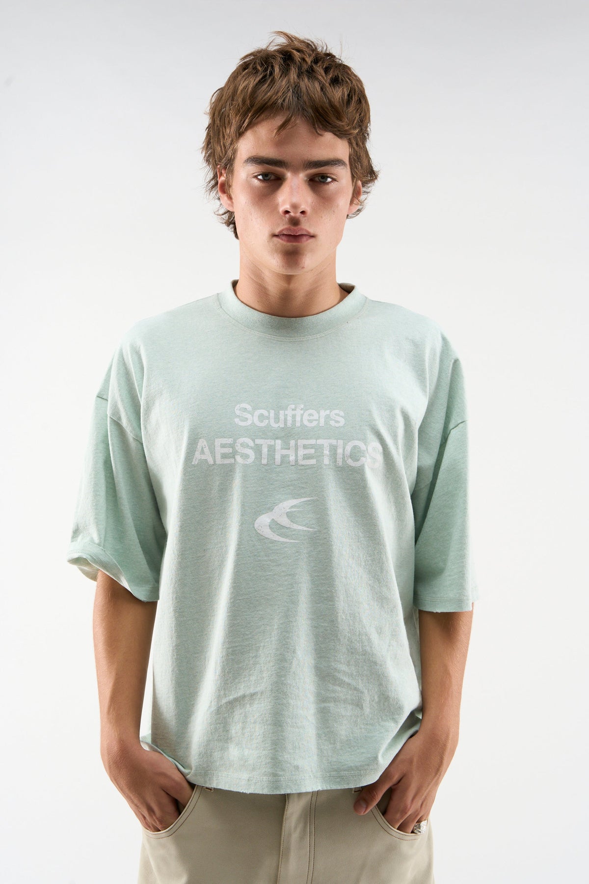 Nobrand Light Green T-Shirt