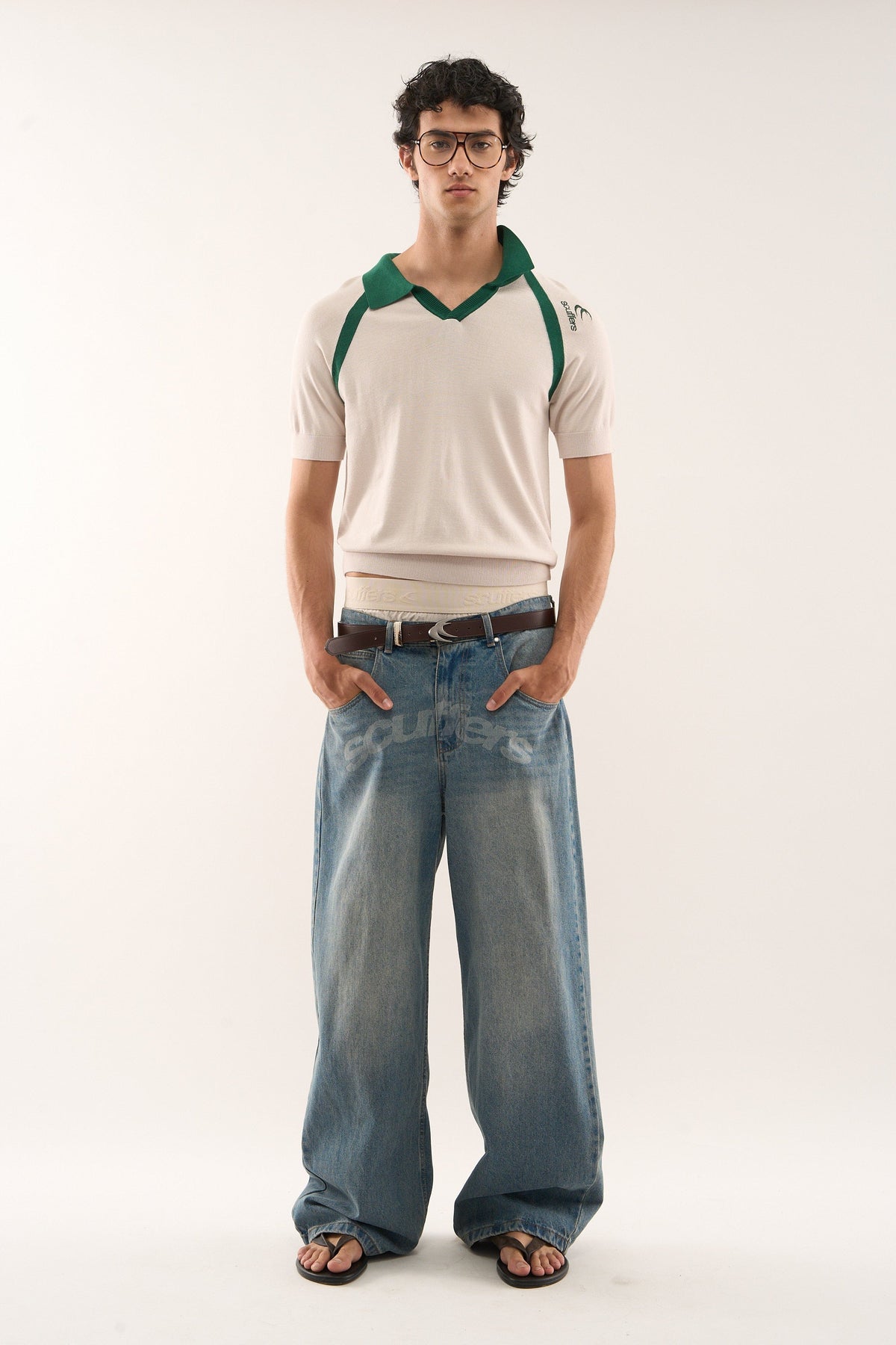 Line Ecru Polo