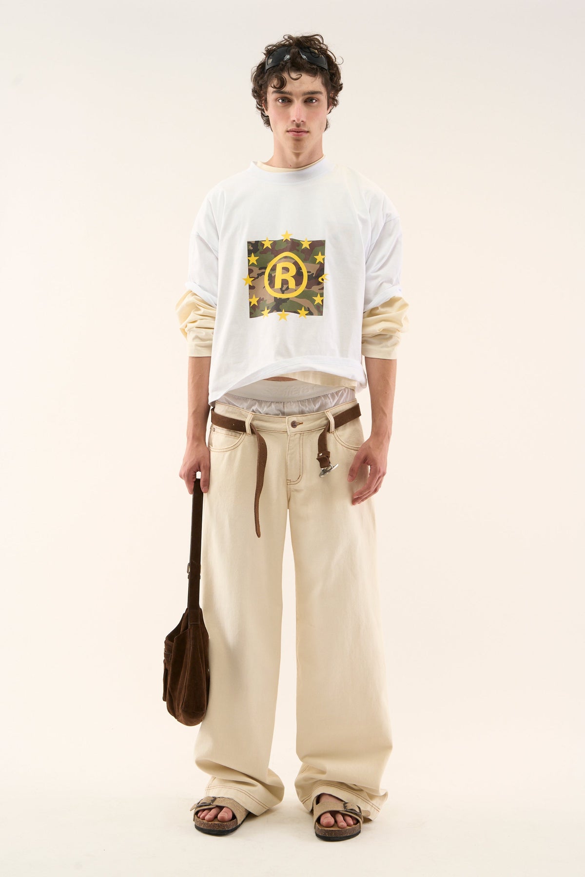 Carrie Ecru Pants