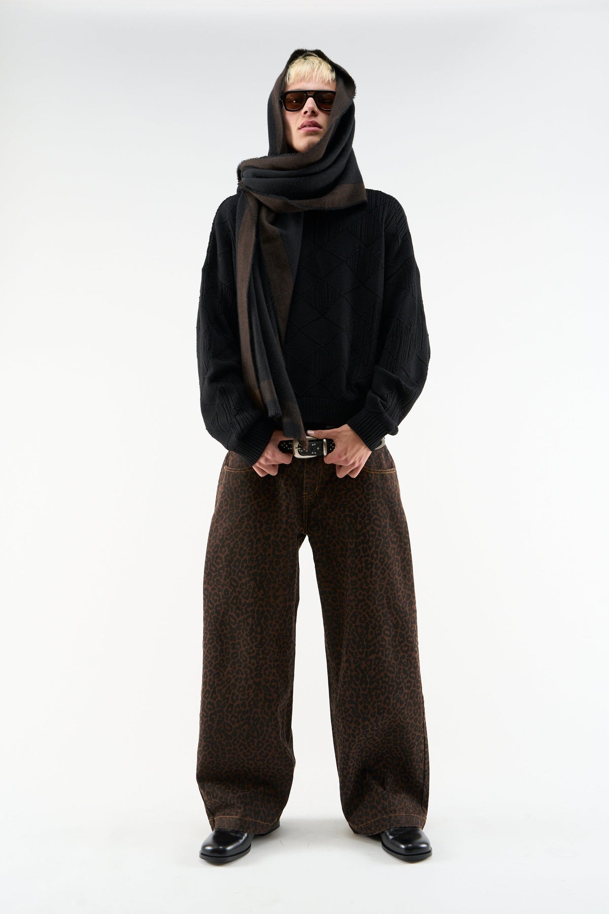 Martine Black Knit