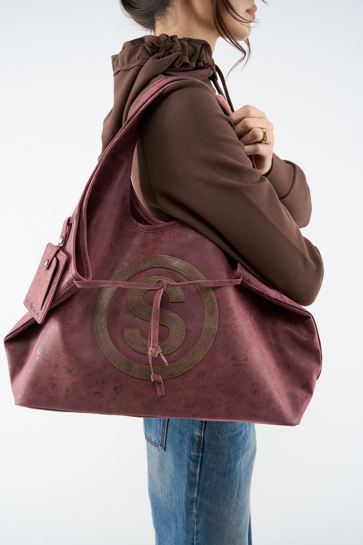 Antya Burgundy Bag