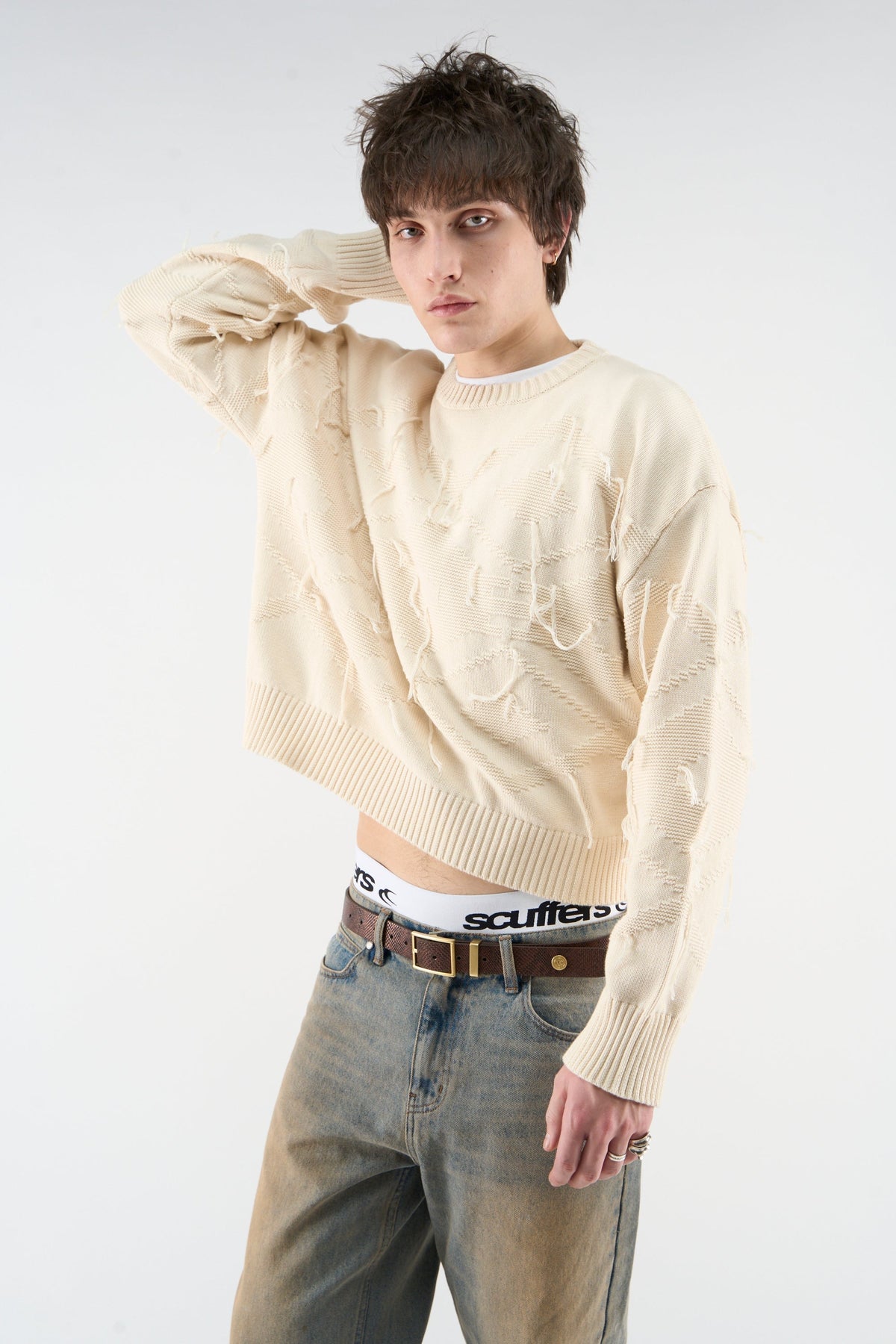 Alpine Ecru Knit