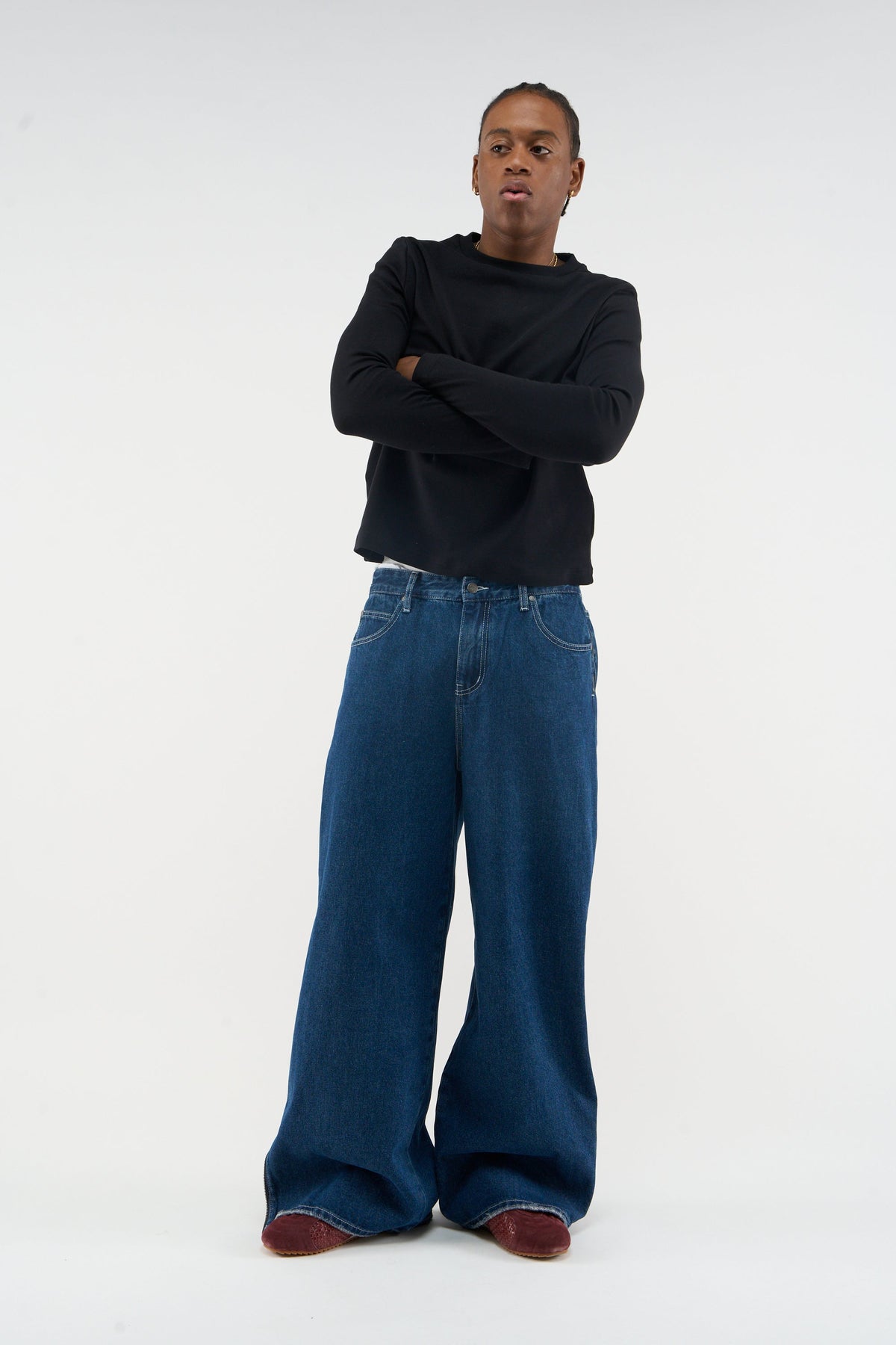 Zip Blue Pants