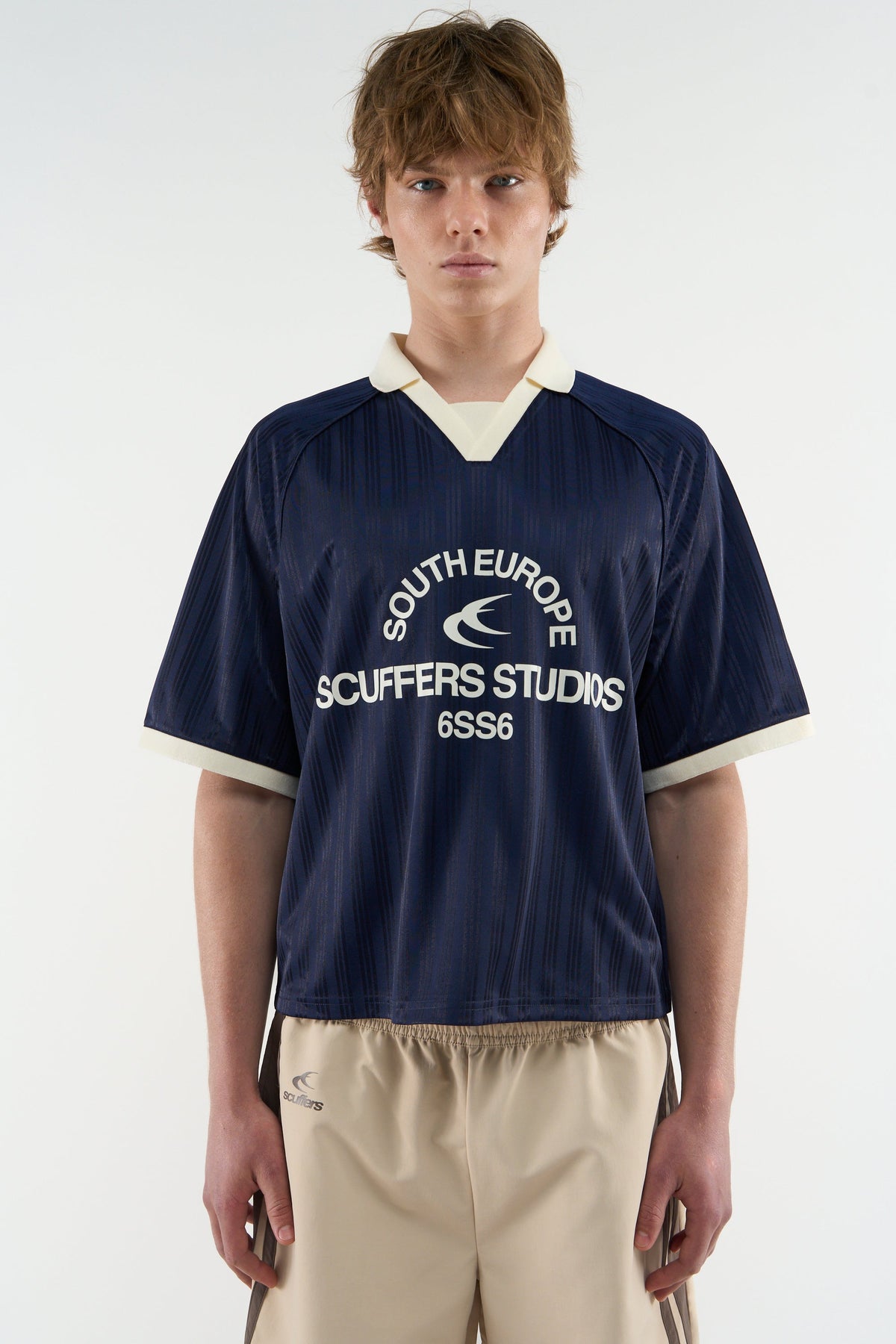 Rising Navy Football T-Shirt