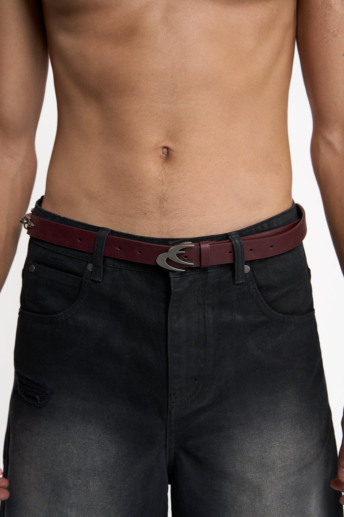 Lock Burgundy Belt