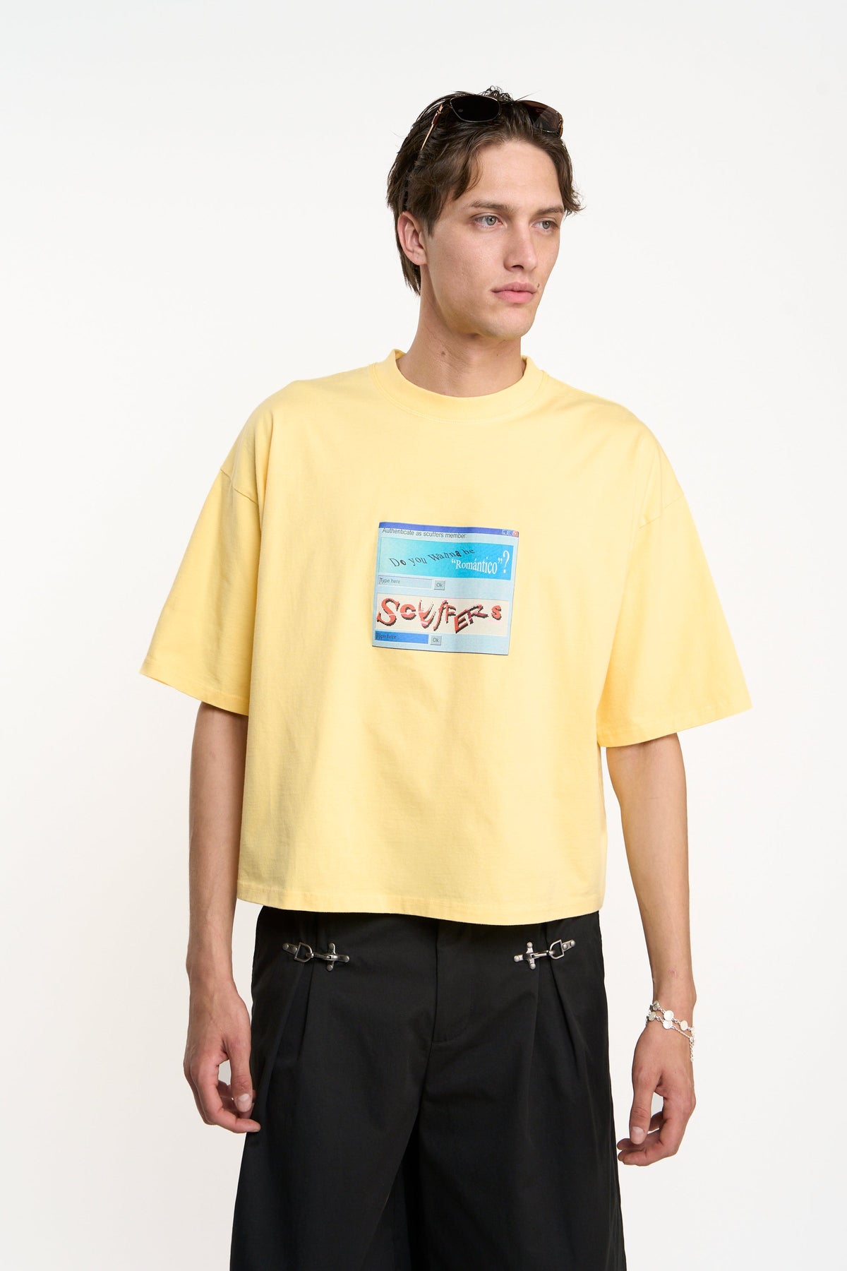 Log in Yellow T-Shirt