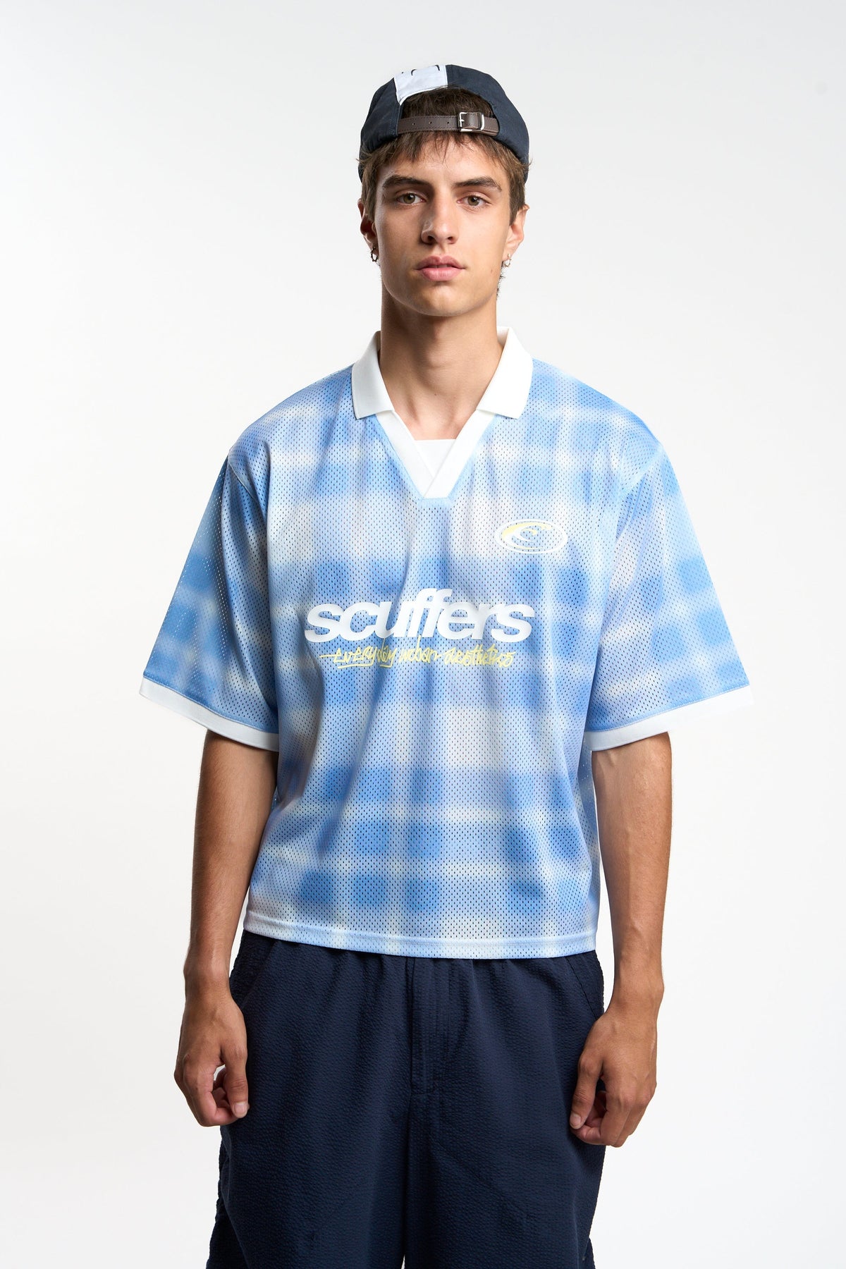 Cala Blue Football T-Shirt