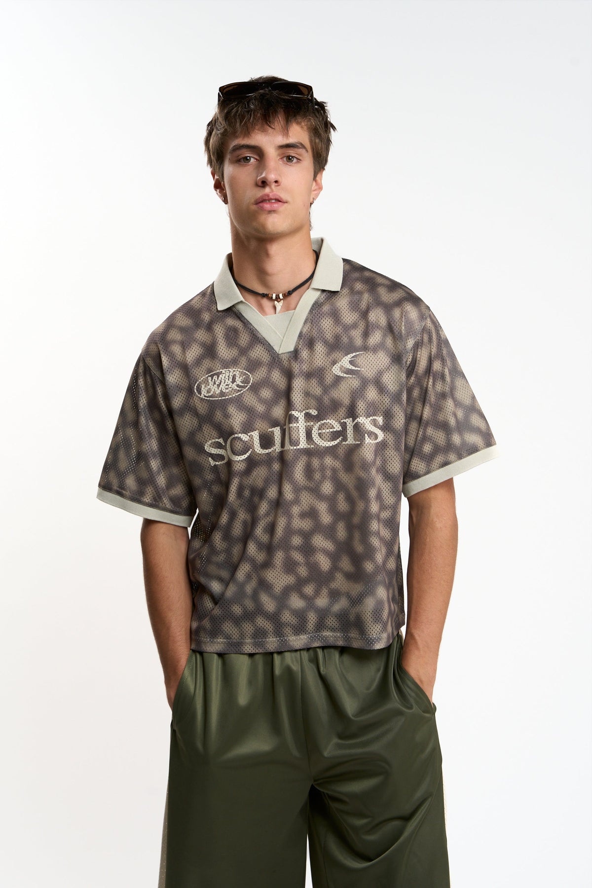 Jonesy Leopard Football T-Shirt