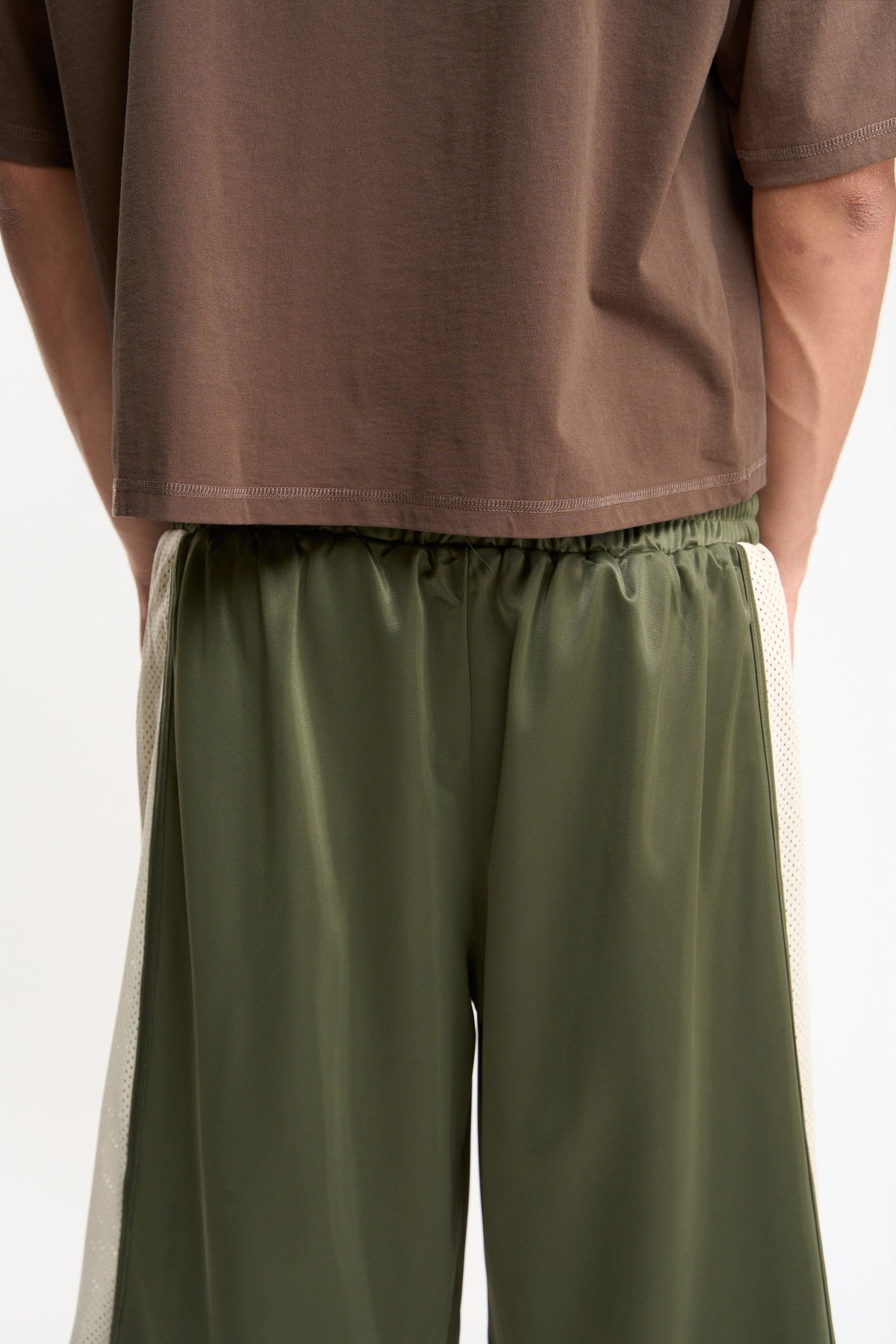 Eggplant Green Shorts