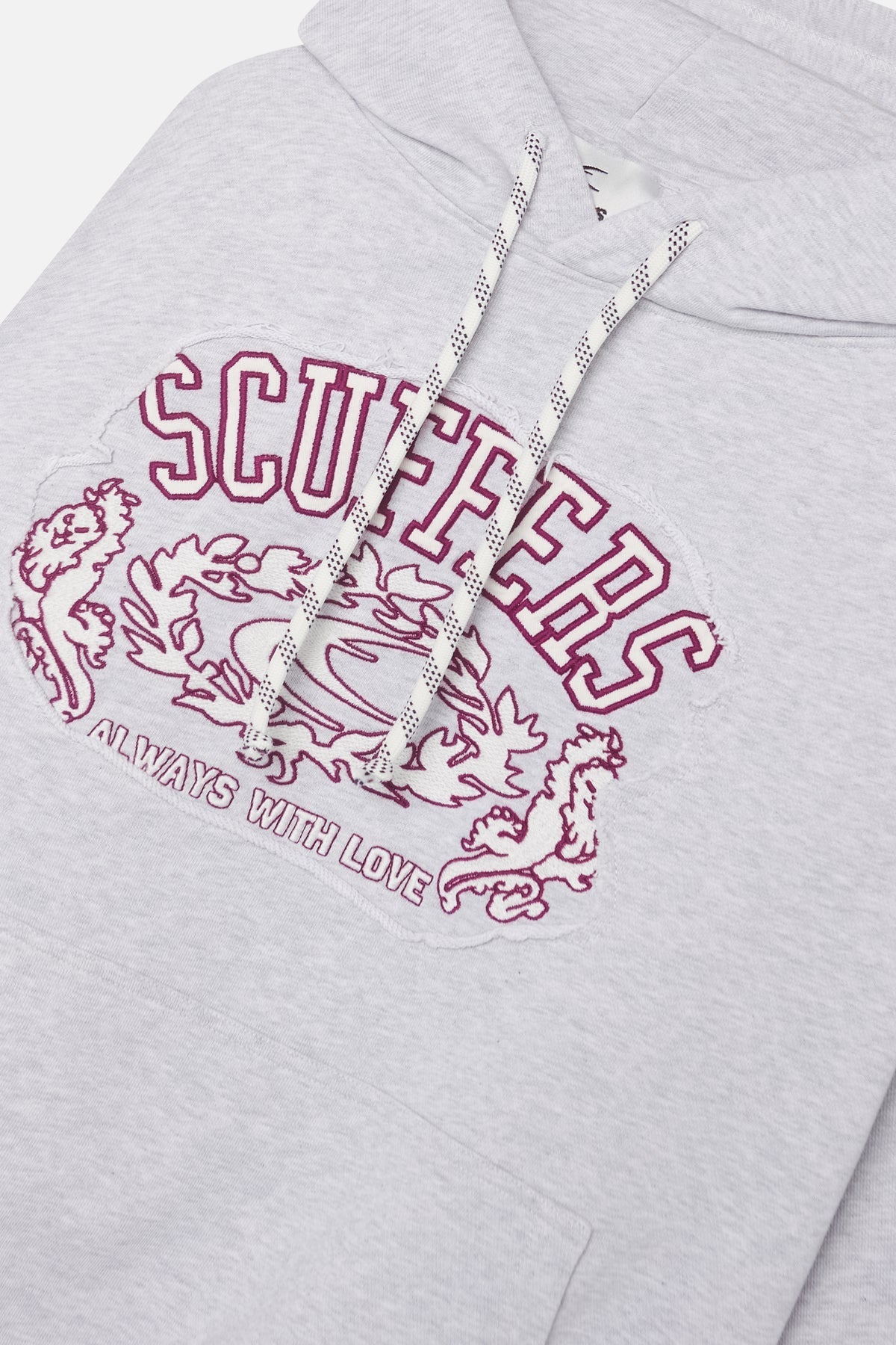 Eu Grey Melange Hoodie
