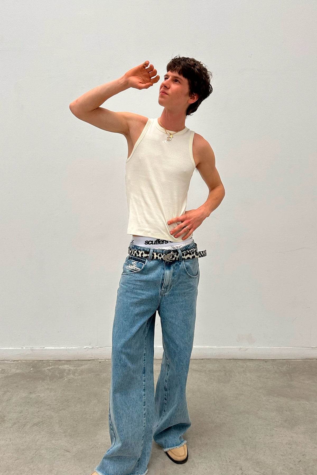 Naughty Blue Pants