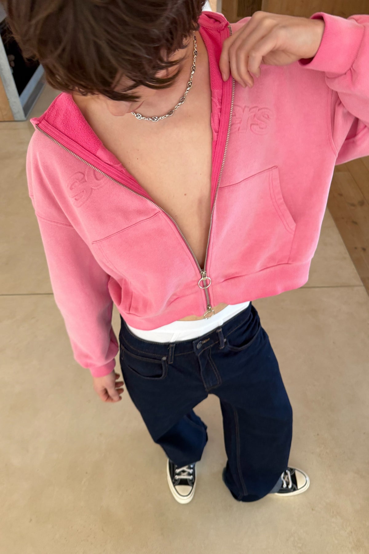 Bullet Pink Zipper