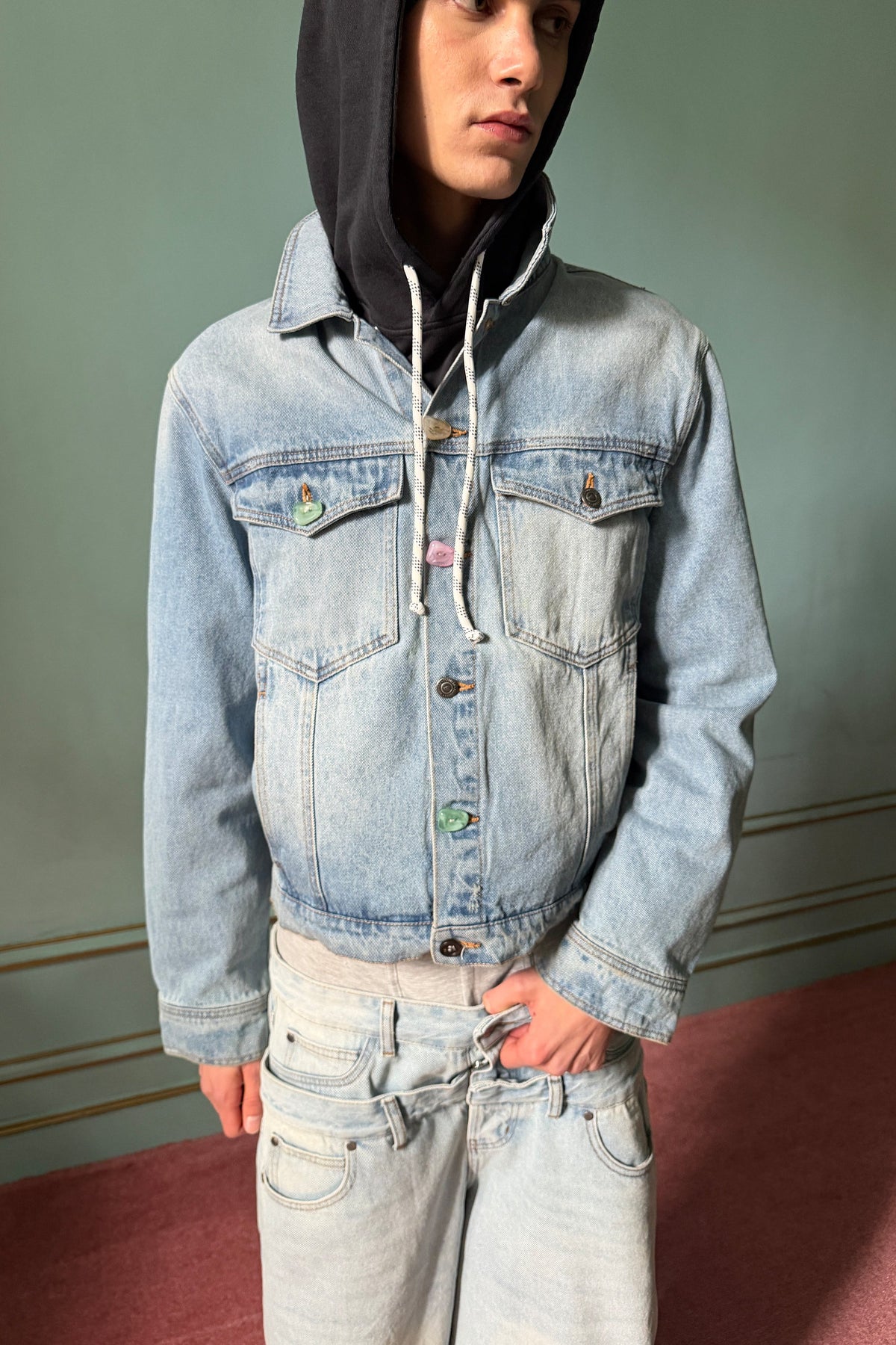Gummy Light Blue Jacket