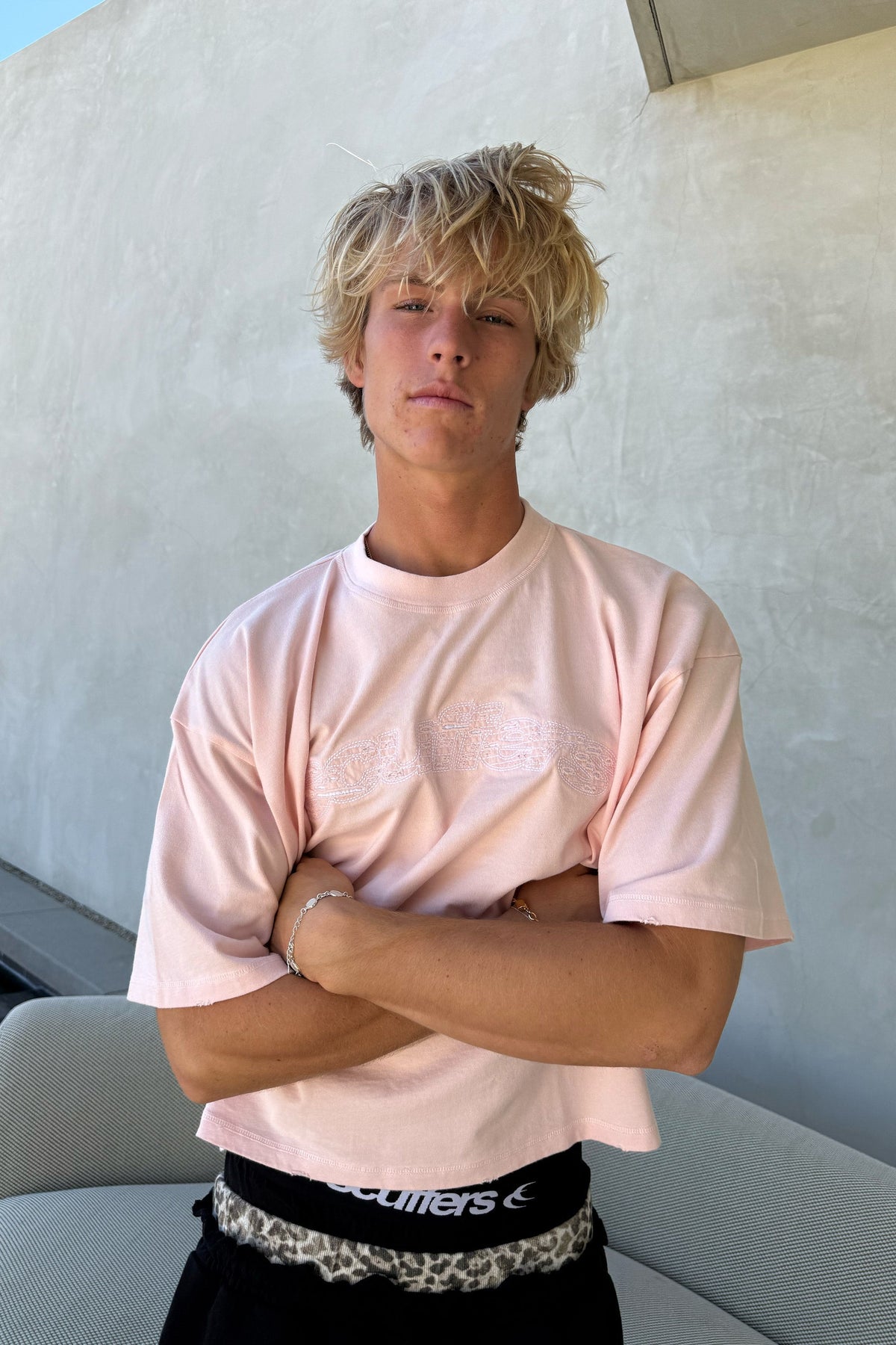 Knife Pink T-Shirt