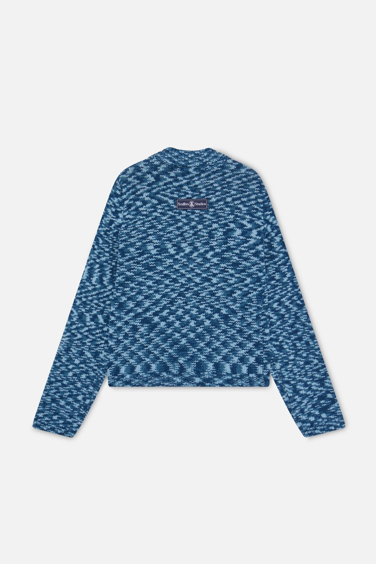 Tropic Blue Knit Zipper