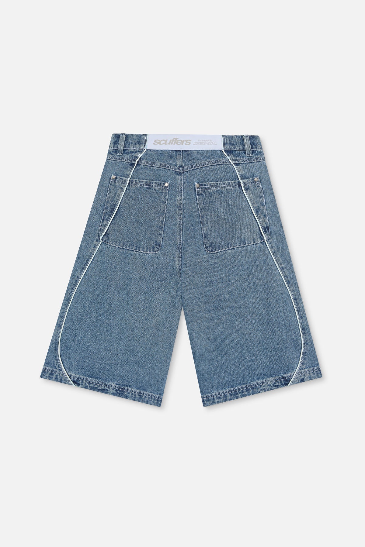 Mowa Blue Jorts