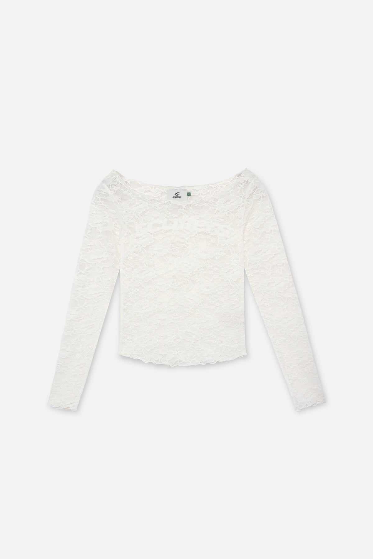New Lace White Longsleeve