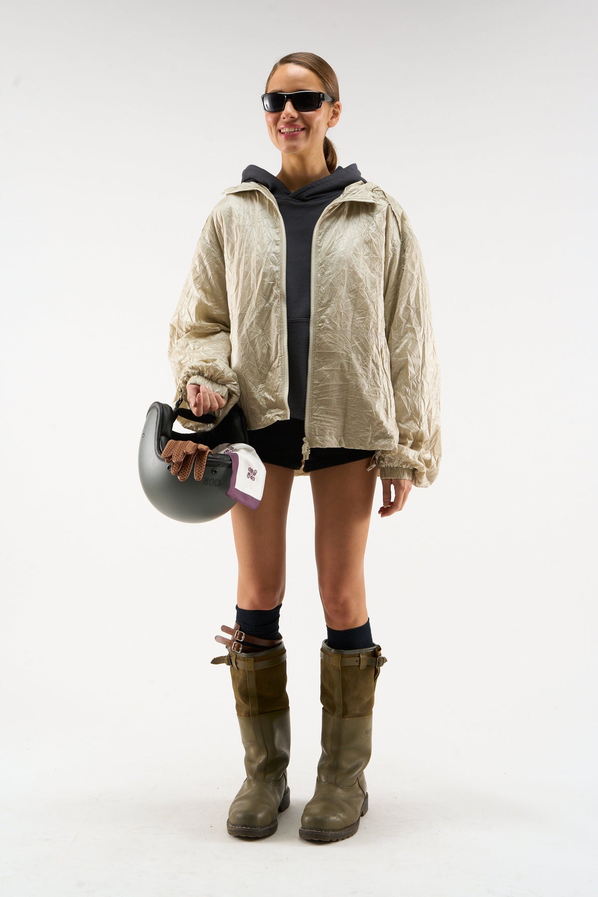 Salty Champagne Windbreaker