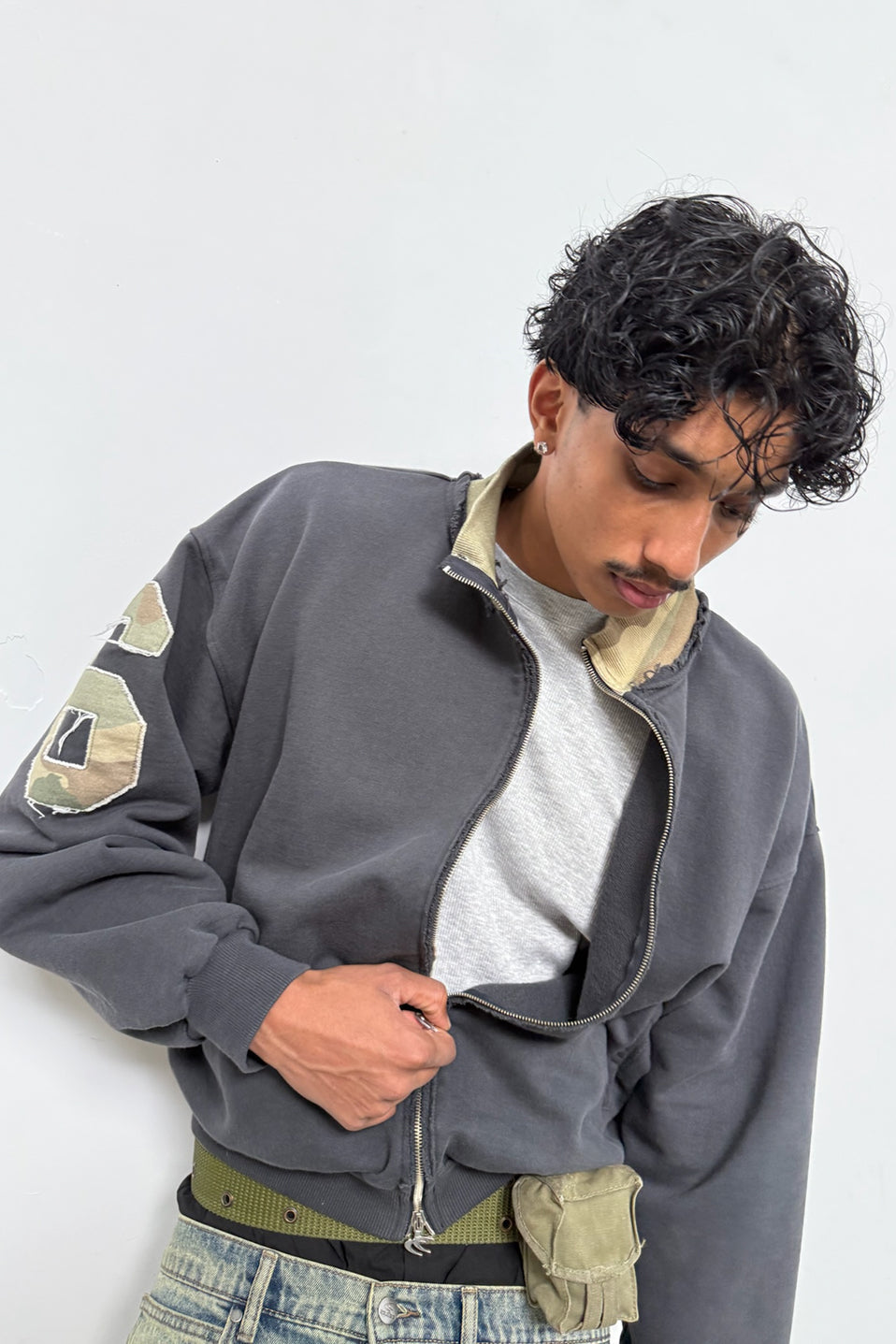 Tokiet Camo Zipper
